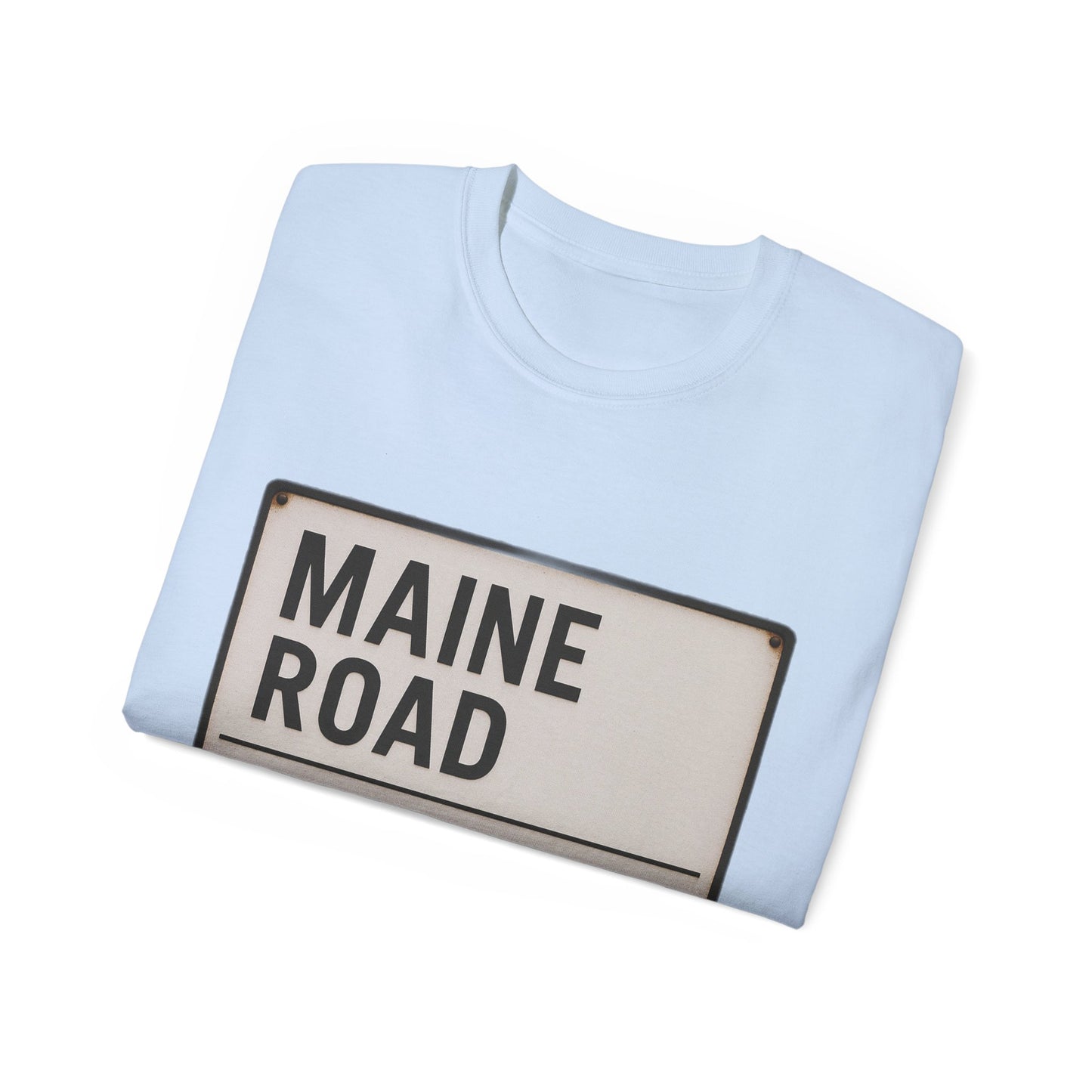Maine Road Manchester City Road SignT-Shirt