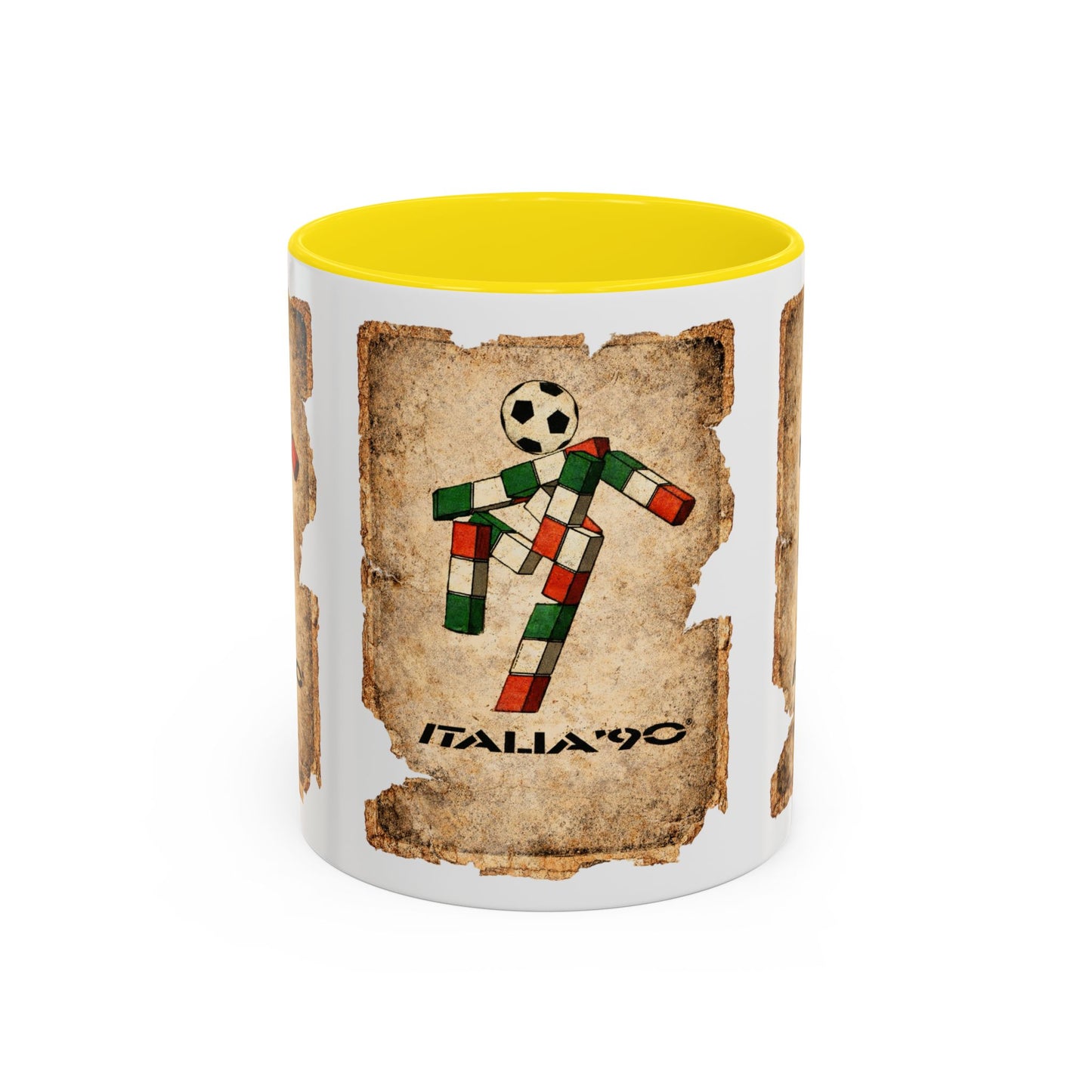 Italia 90 Ciao Mascot Poster Coffee Mug (11, 15oz)