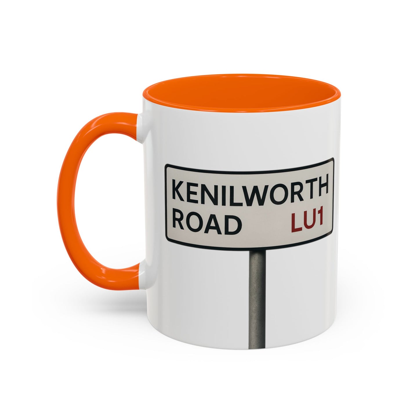 Kenilworth Road Luton Town Road Sign Mug