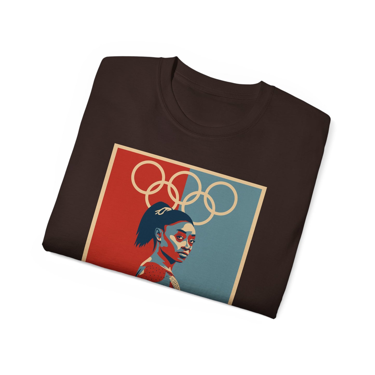 Simone Biles Olympic Rings T-Shirt