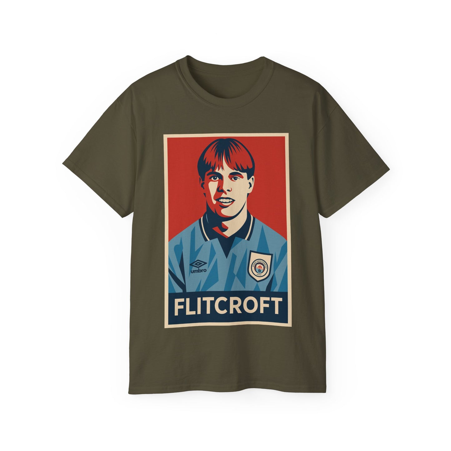 Gary Flitcroft Hope Poster - Manchester City