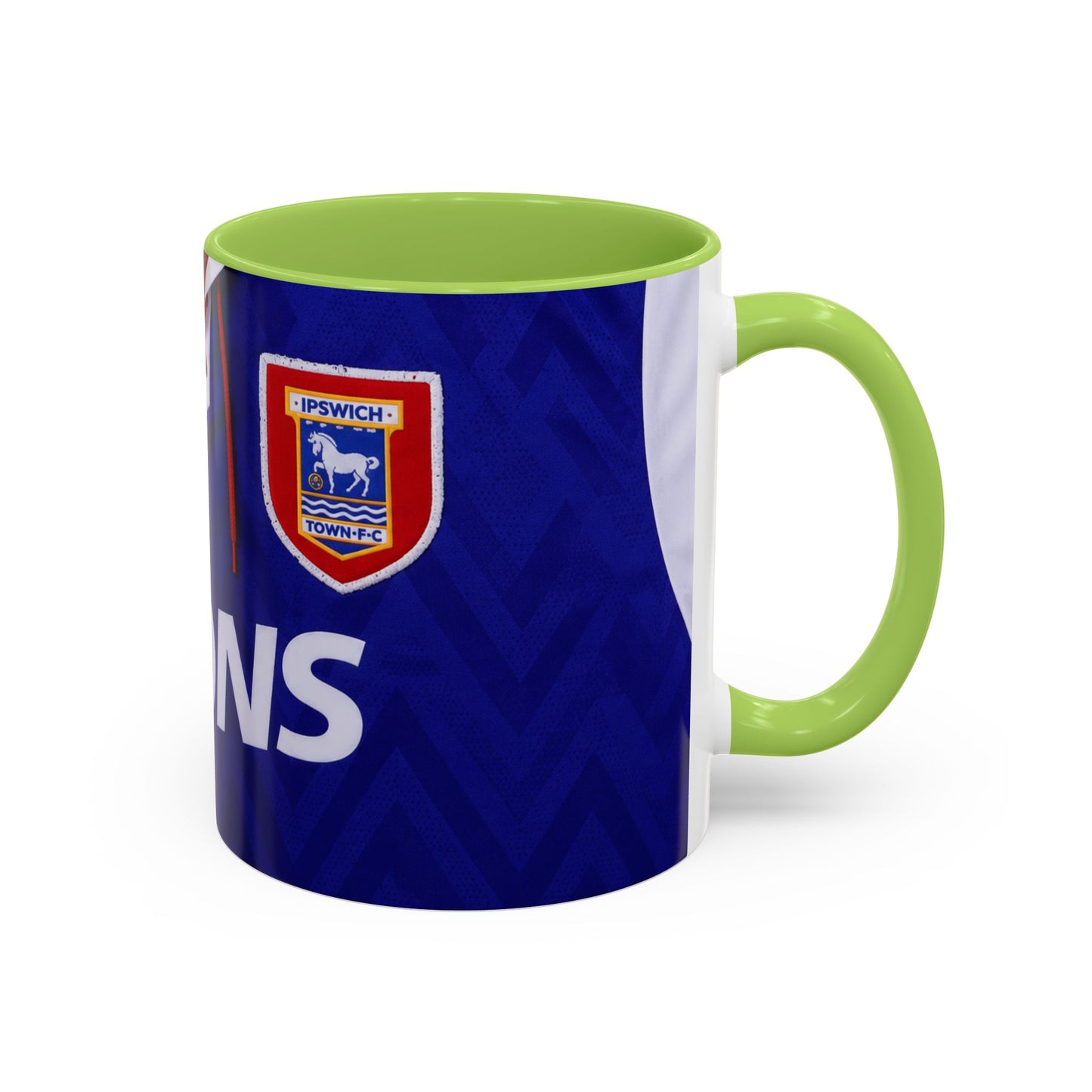 Ipswich Town 1992-94 Accent Coffee Mug (11, 15oz)