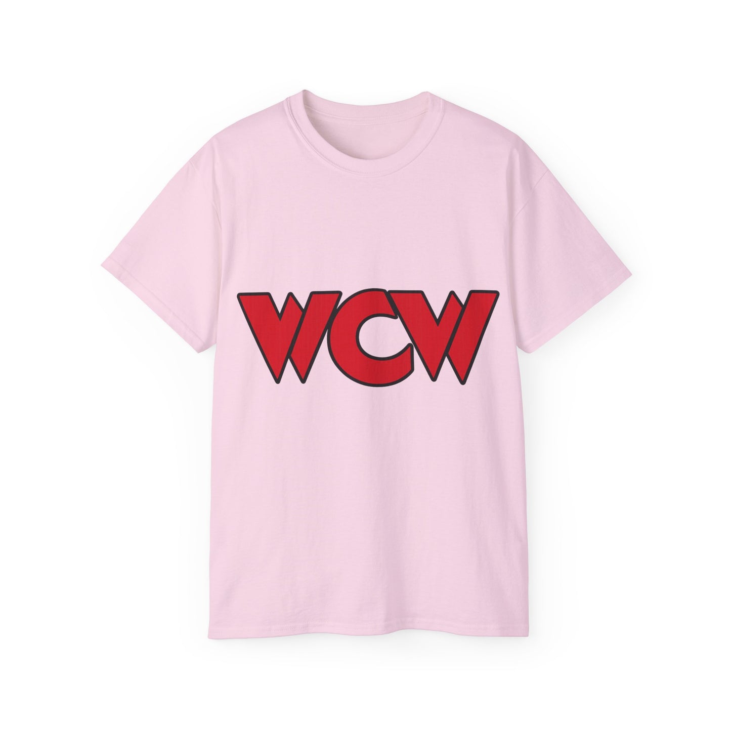 WCW Logo Red Unisex Ultra Cotton Tee