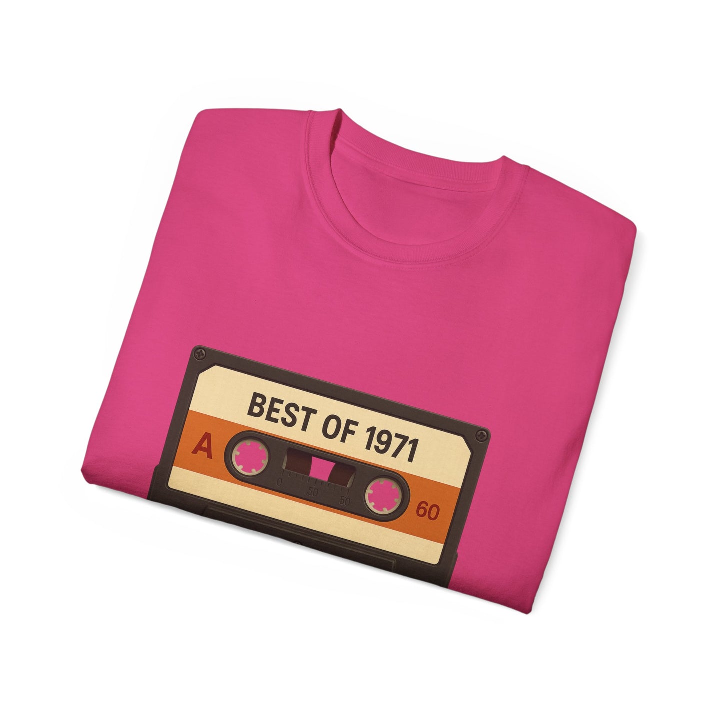 Retro Cassette Tape Best of 1971 T-Shirt