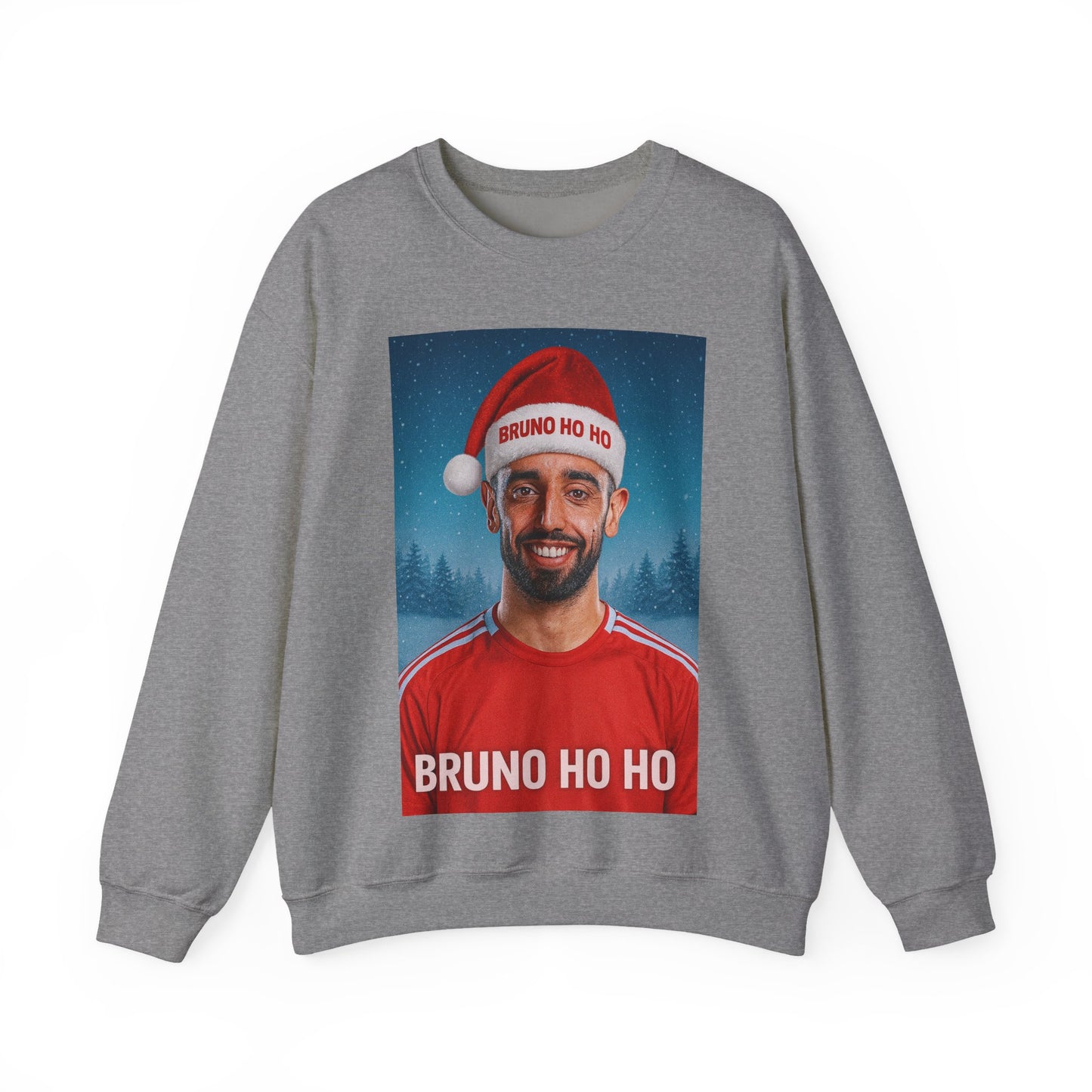 Bruno Ho Ho Ho Bruno Fernandes Manchester United Christmas Jumper