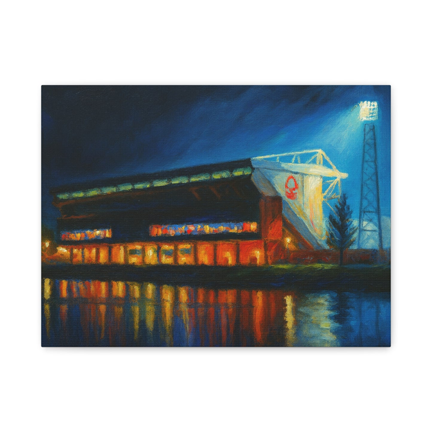 Nottingham Forest City Ground Art Canvas