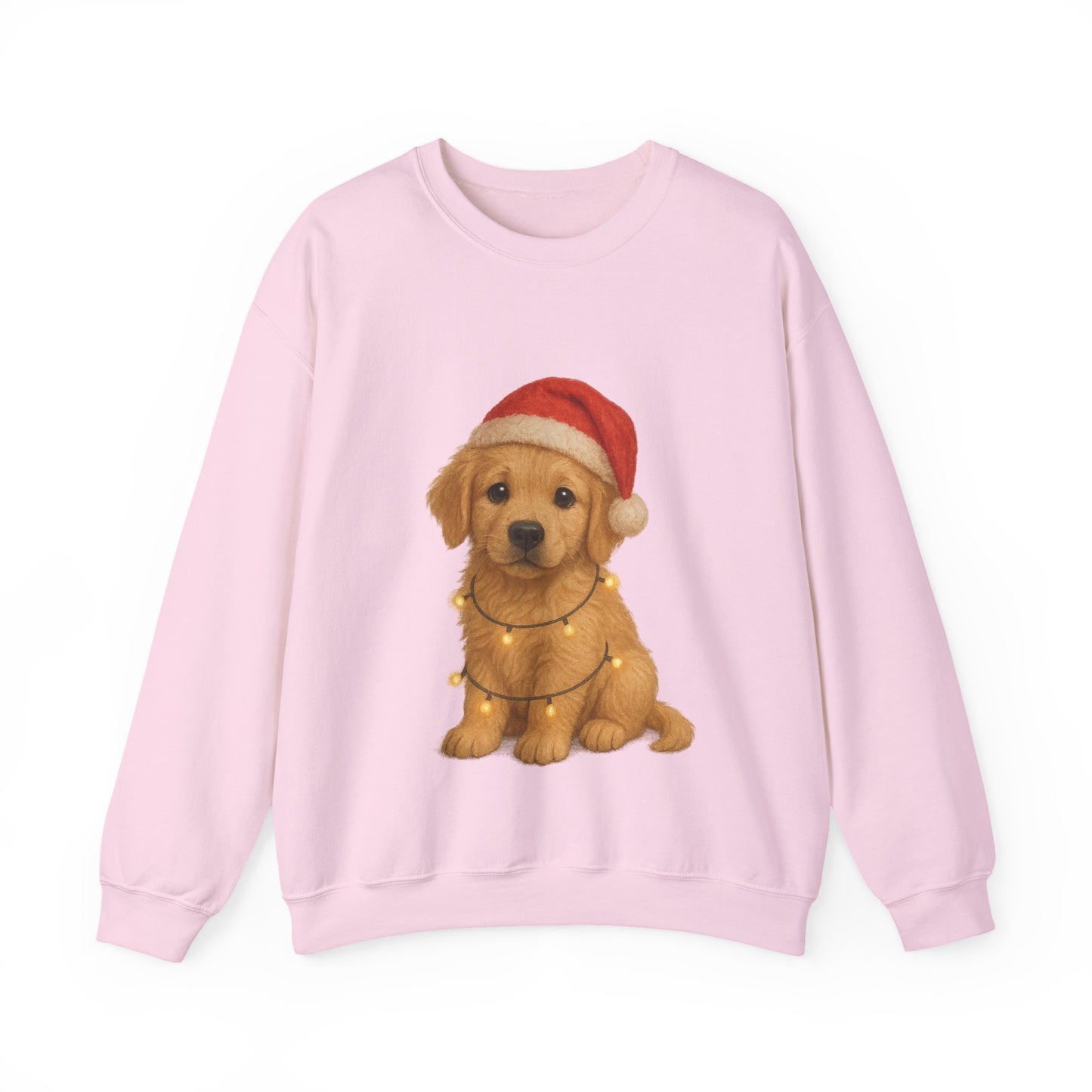 Golden Retriever Puppy Christmas Jumper