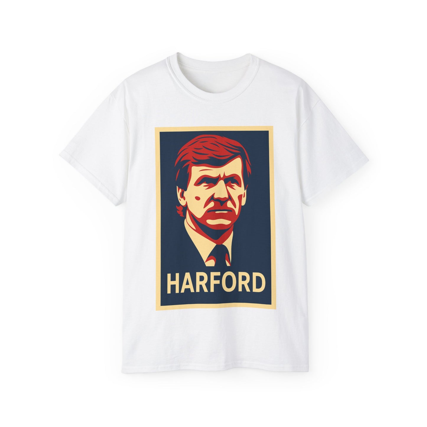 Ray Harford Hope Poster T-Shirt - Luton Town
