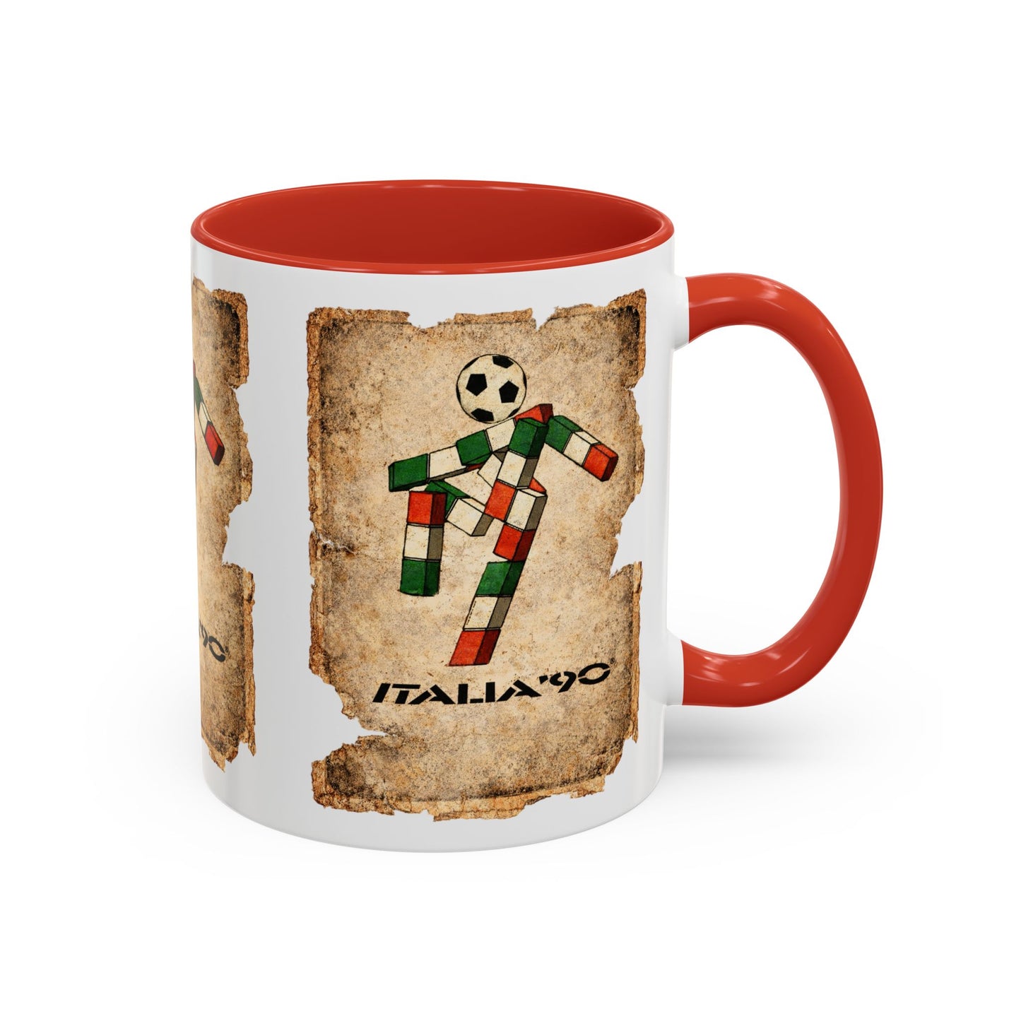 Italia 90 Ciao Mascot Poster Coffee Mug (11, 15oz)
