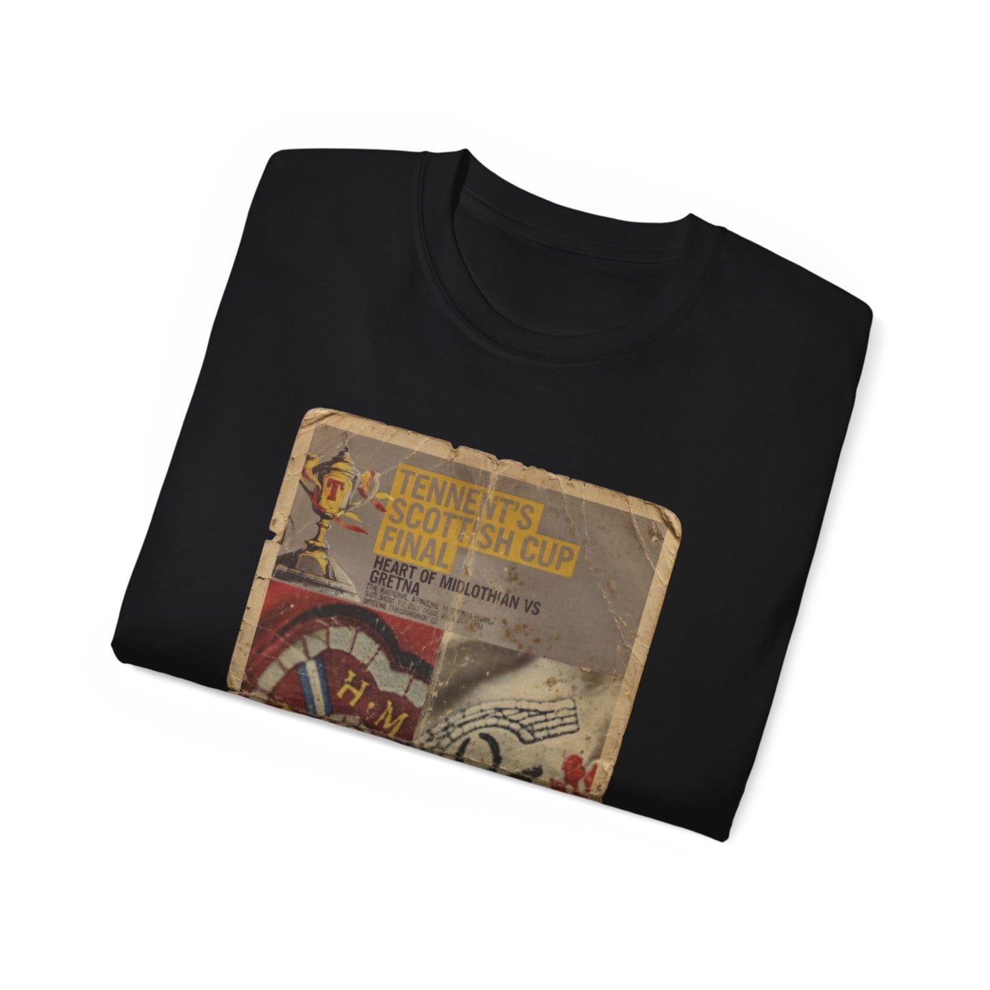 2006 Scottish Challenge Cup Final Hearts Gretna Unisex Ultra Cotton Tee