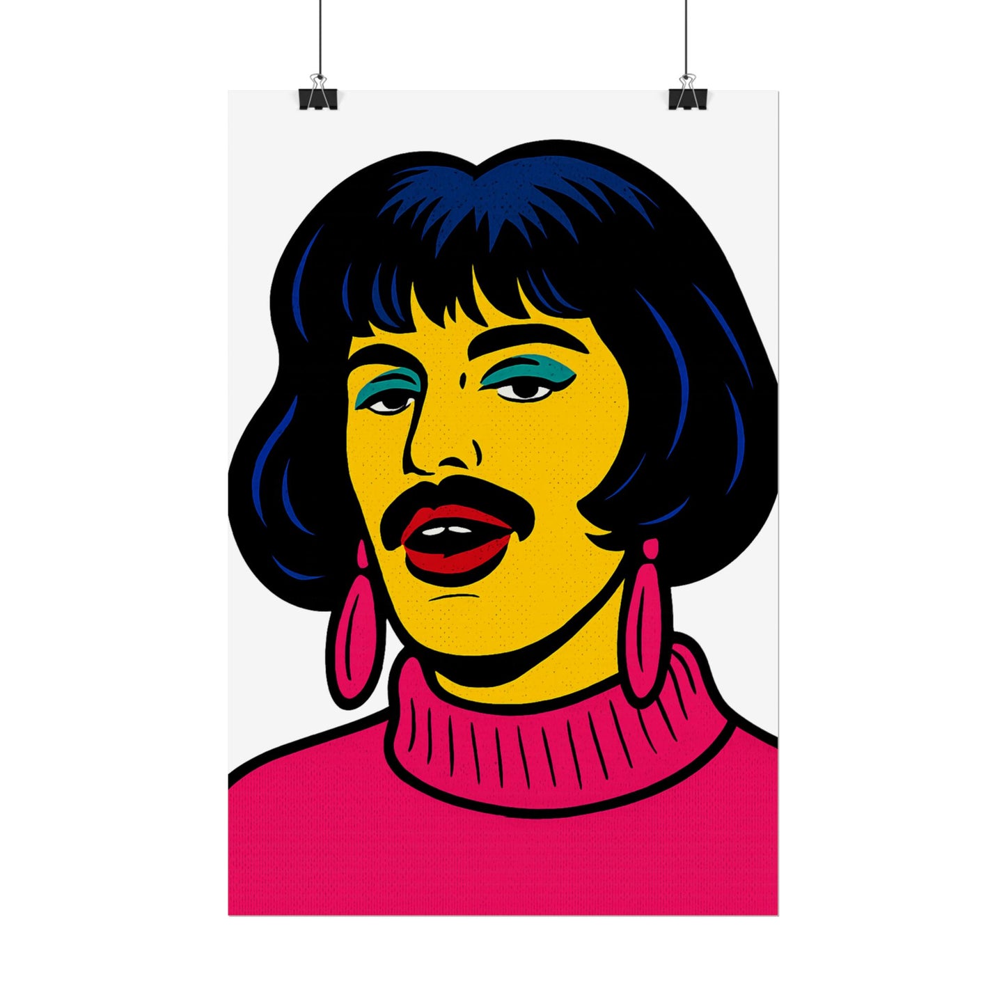 Mercury Pop Art I Want To Break Free Poster