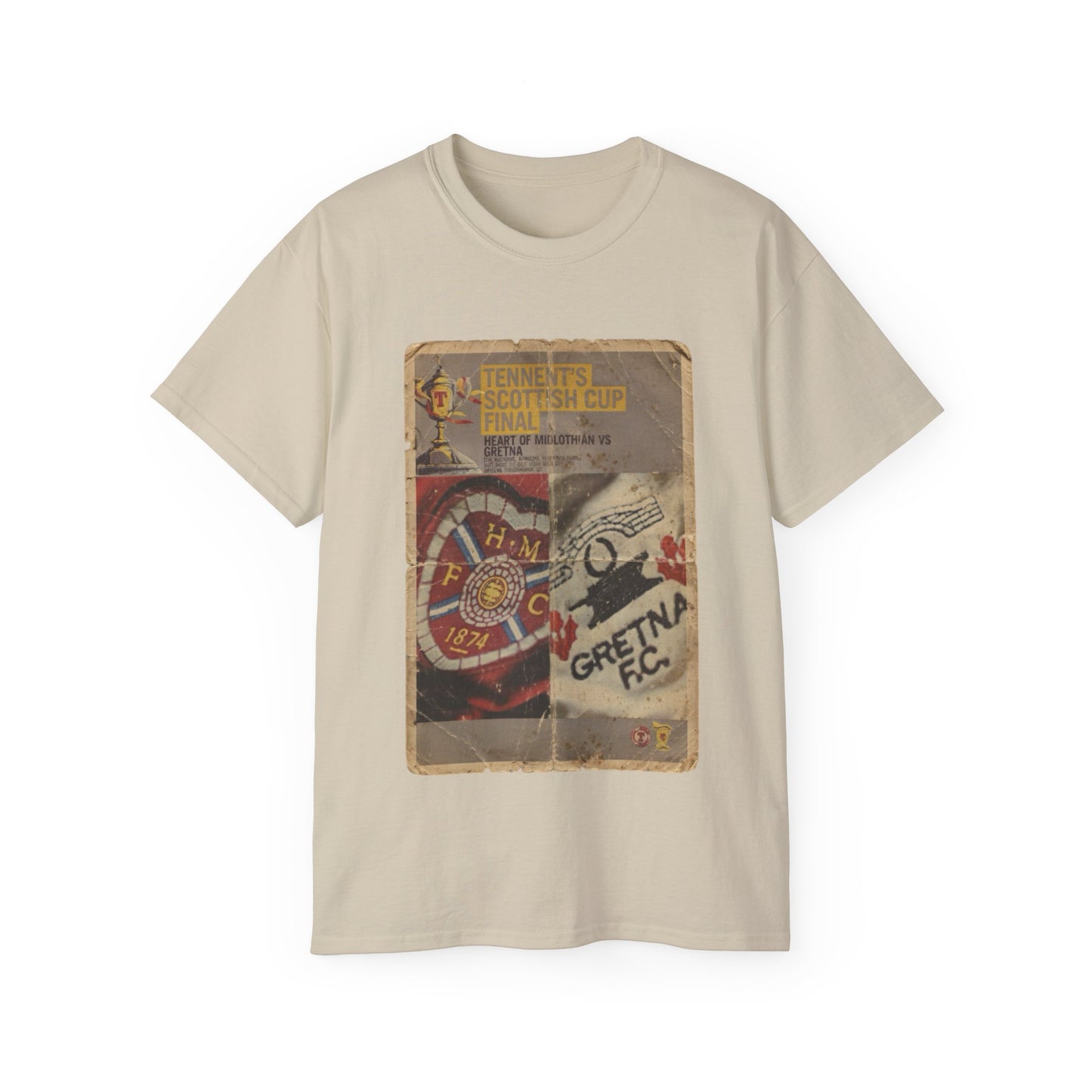 2006 Scottish Challenge Cup Final Hearts Gretna Unisex Ultra Cotton Tee
