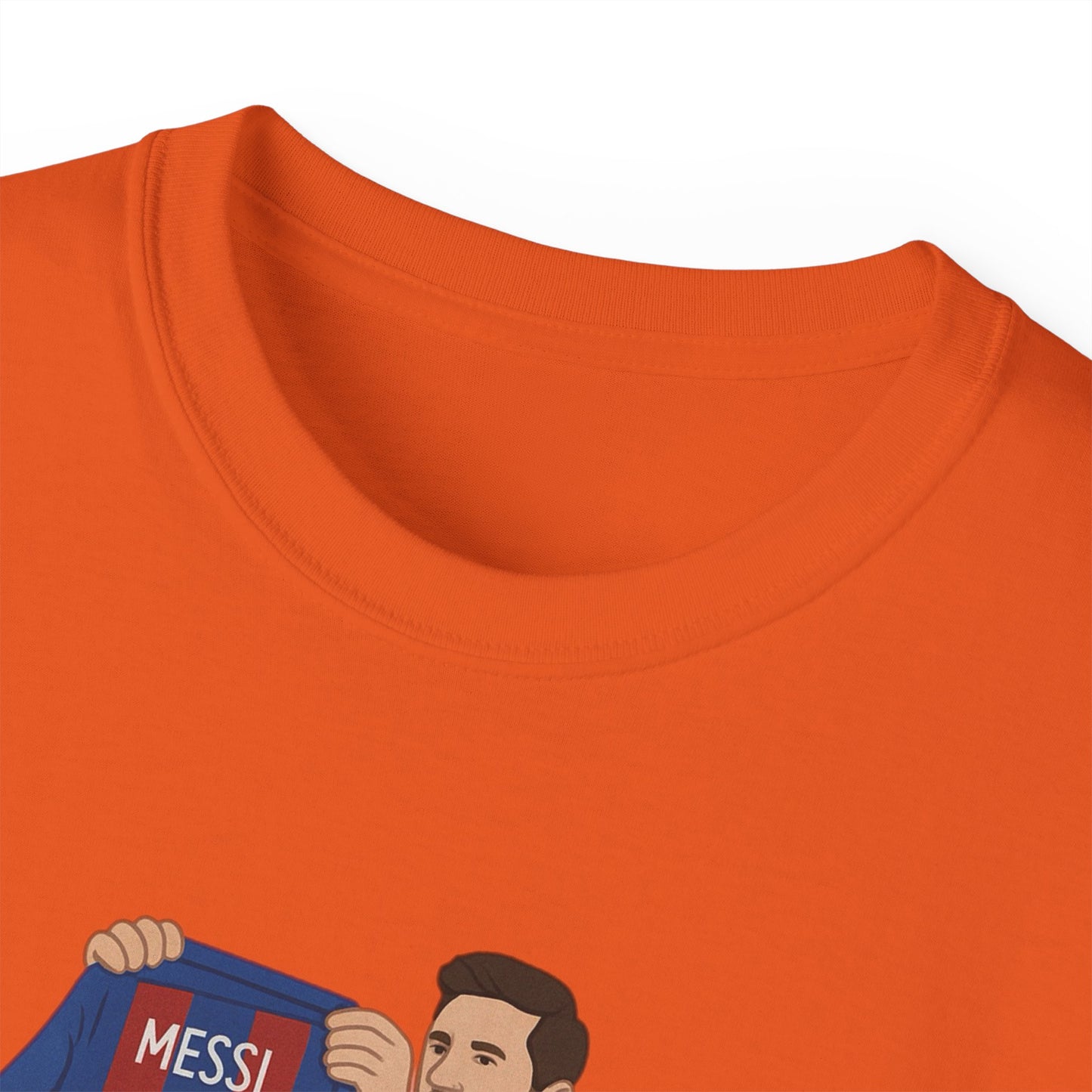 Lionel Messi Cartoon Subbuteo T-Shirt - Barcelona