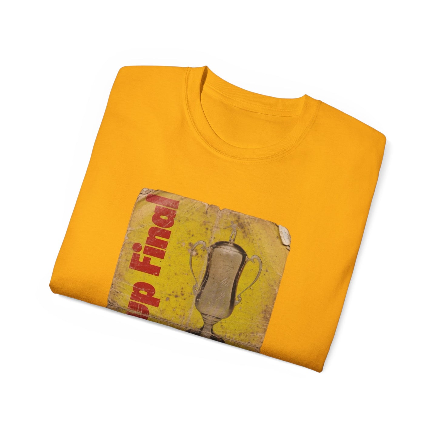 1985 Milk Cup Final Norwich City Sunderland Programme Poster Unisex Ultra Cotton Tee