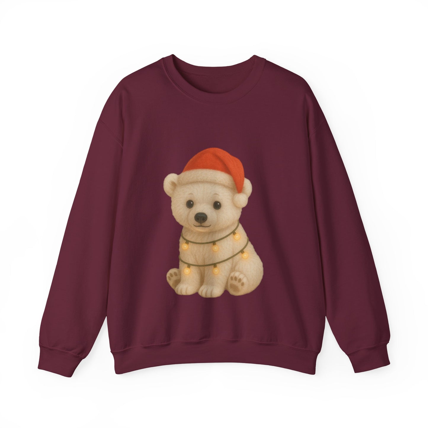Cozy Christmas Polar Bear Sweatshirt
