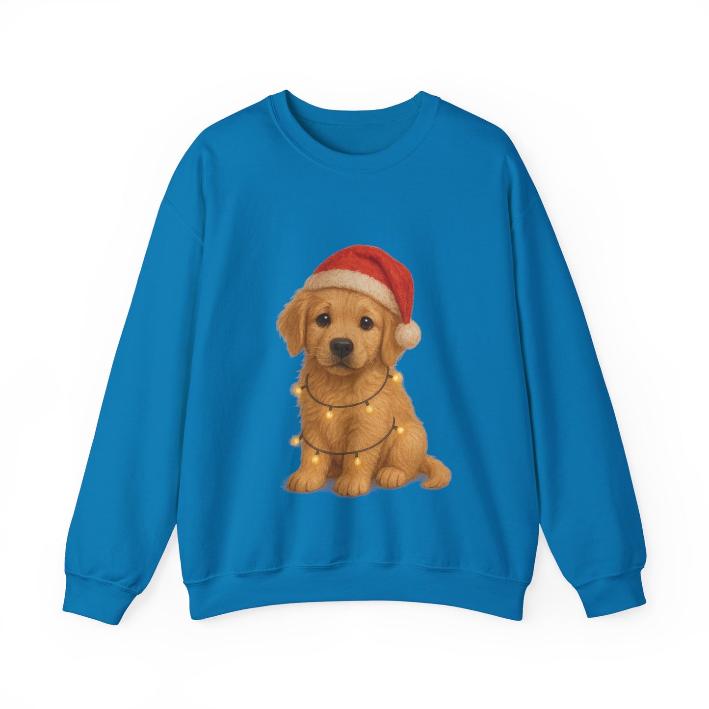 Golden Retriever Puppy Christmas Jumper