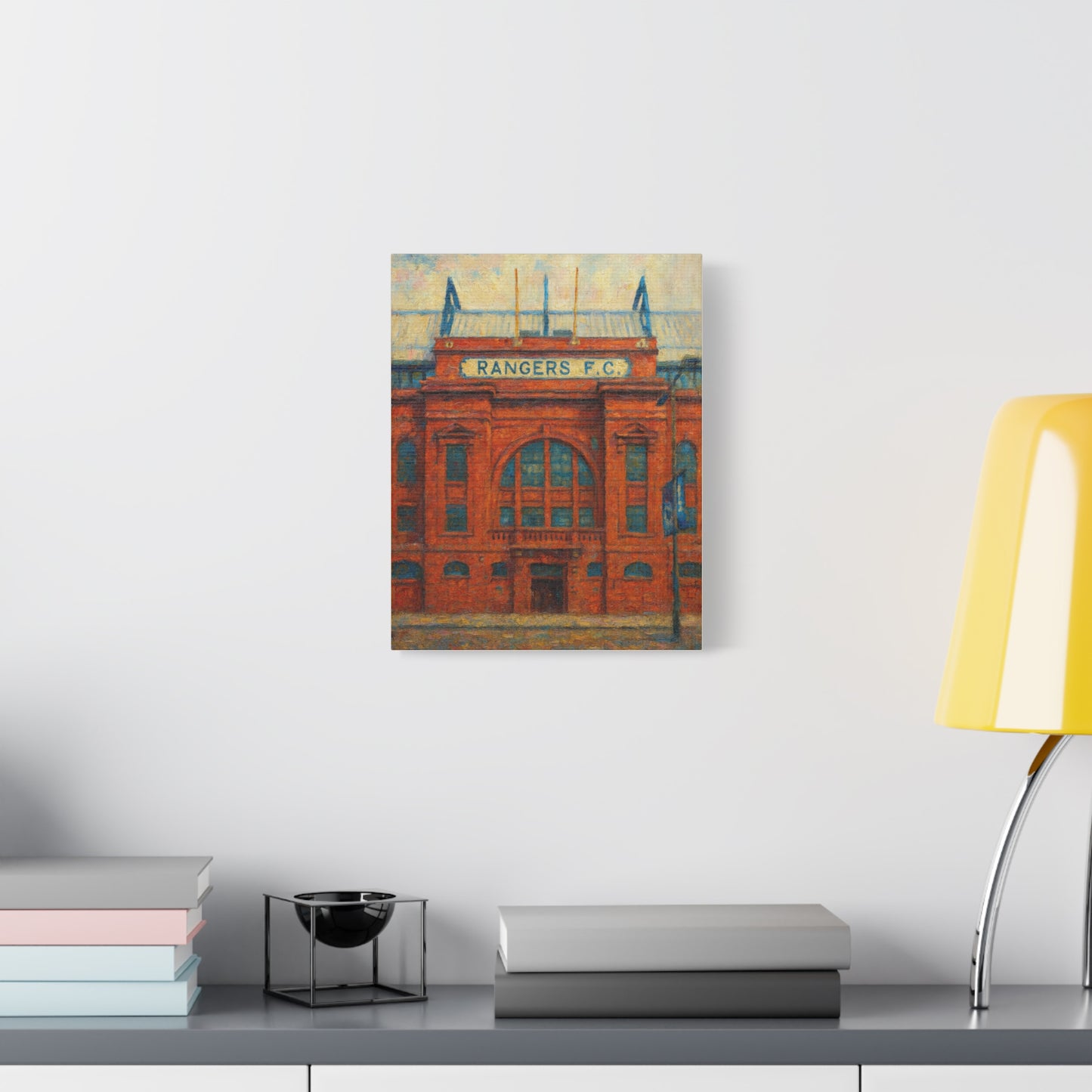 Ibrox Stadium Rangers FC Canvas Wall Art