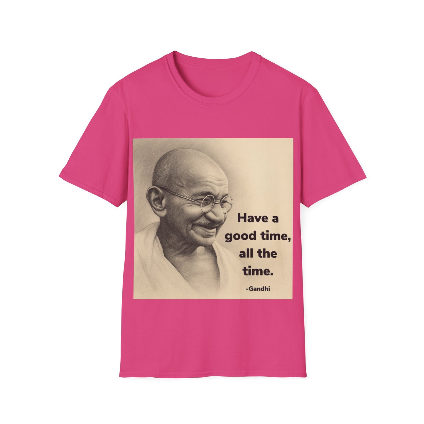 Inspirational Gandhi Quote T-Shirt