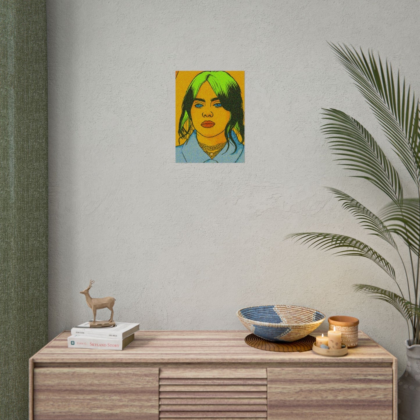 Billie Pop Art Poster