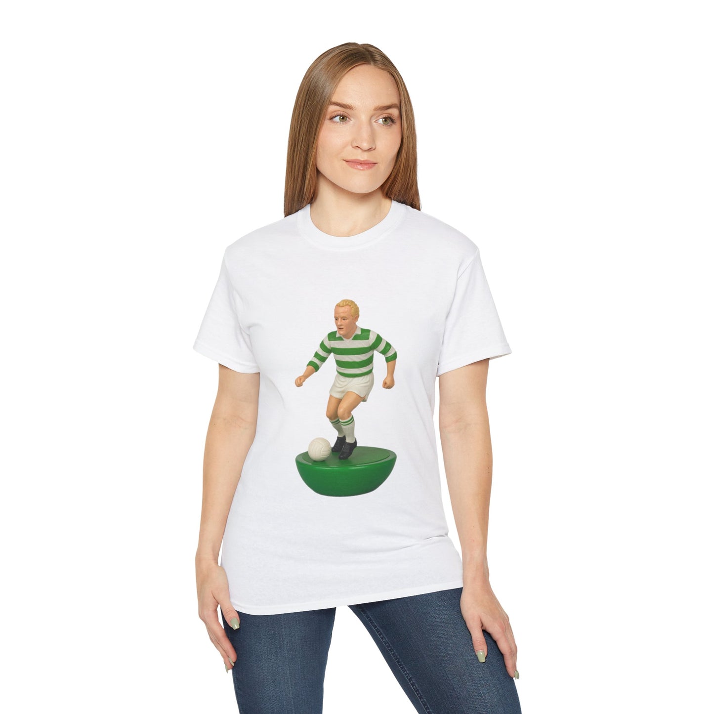 Jimmy Johnstone Subbuteo T-Shirt - Celtic