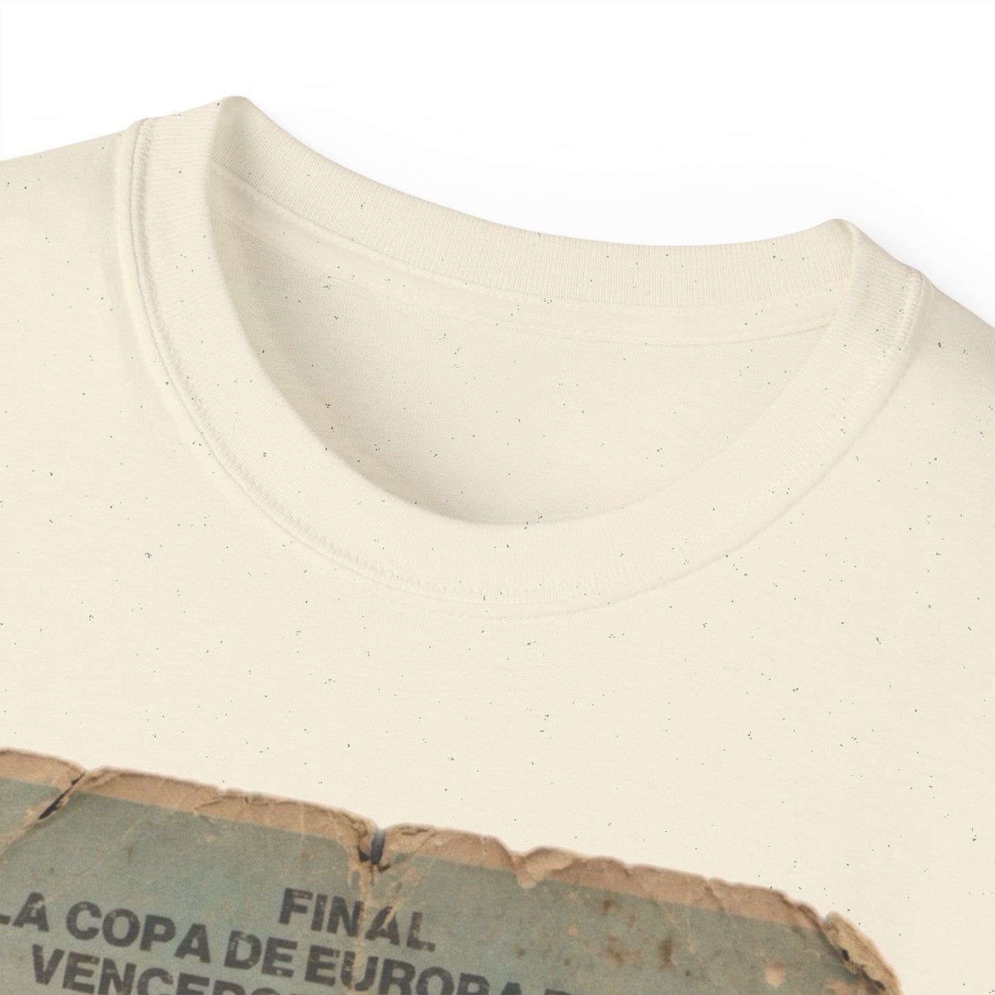 1983 European Cup Winners Cup Final Aberdeen Real Madrid Poster Unisex Ultra Cotton Tee
