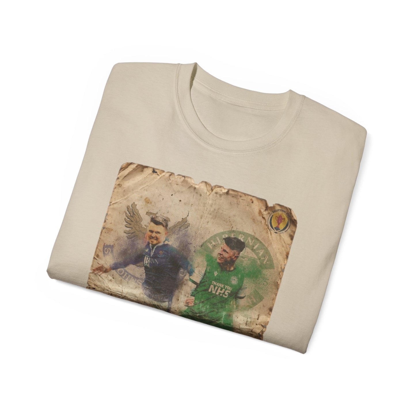2021 Scottish challenge cup final St Johnstone Hibernian Programme Poster Unisex Ultra Cotton Tee