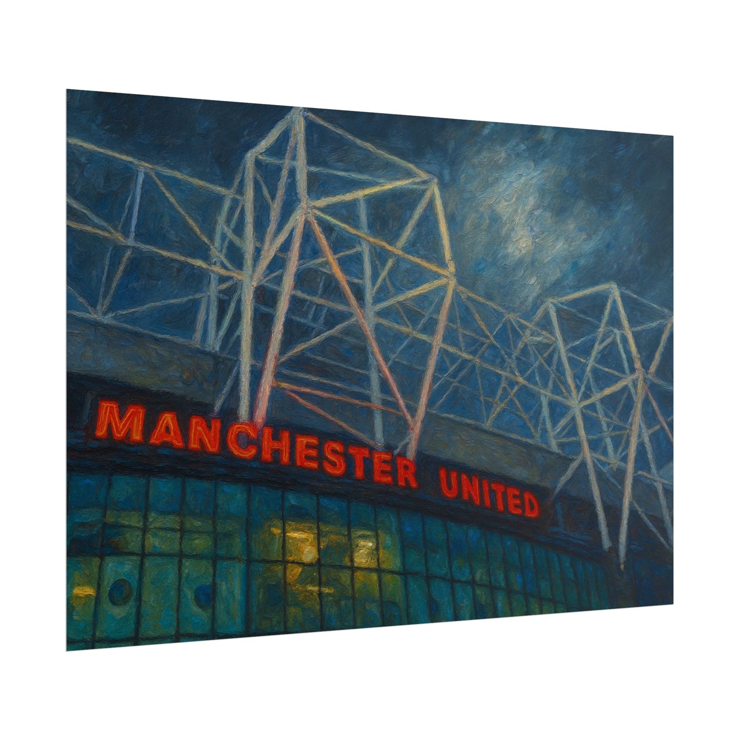 Manchester United Old Trafford Rolled Poster