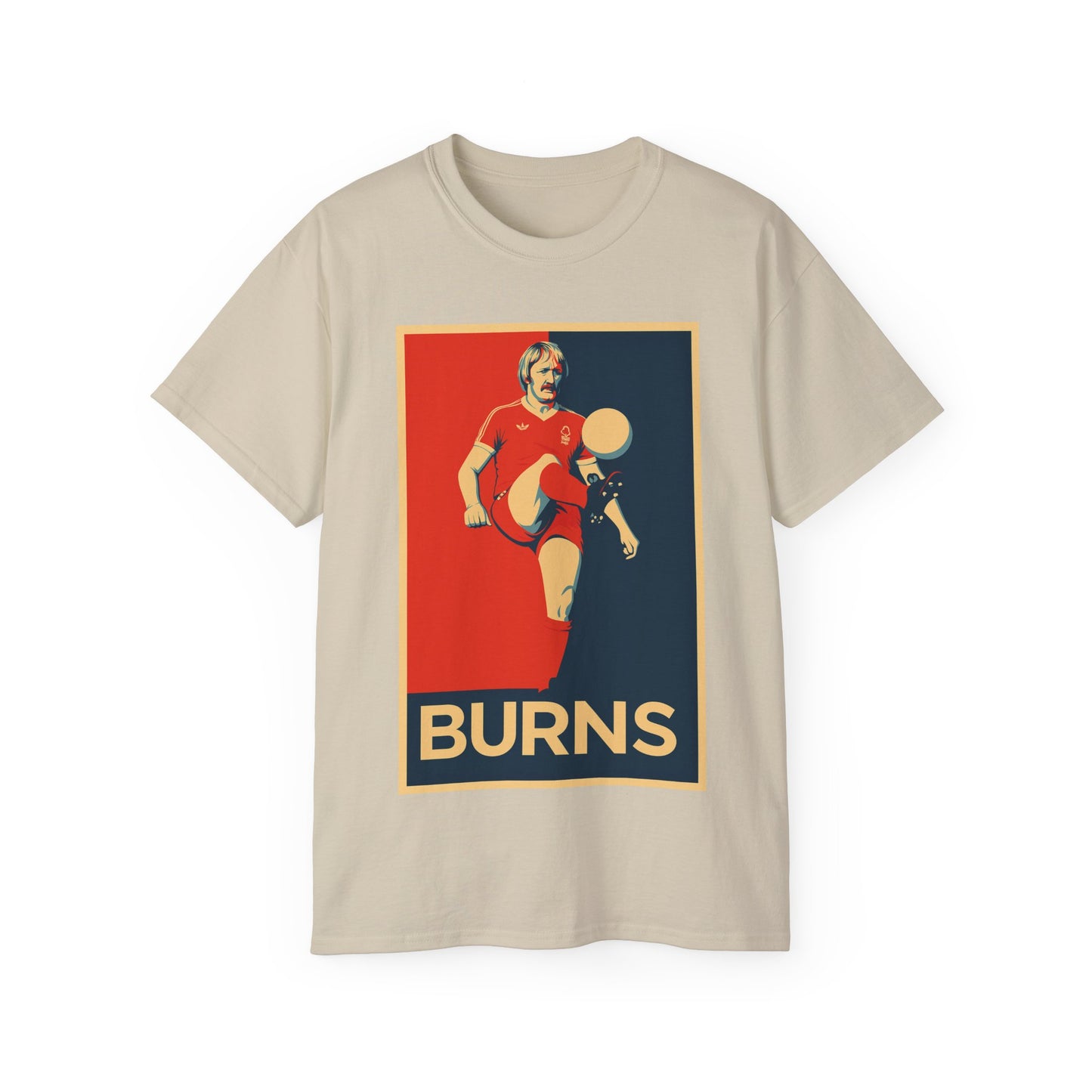 Kenny Burns Nottingham Forest Kick T-Shirt