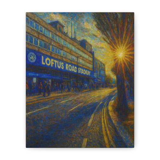 Queens Park Rangers Loftus Road Stadium Canvas Print