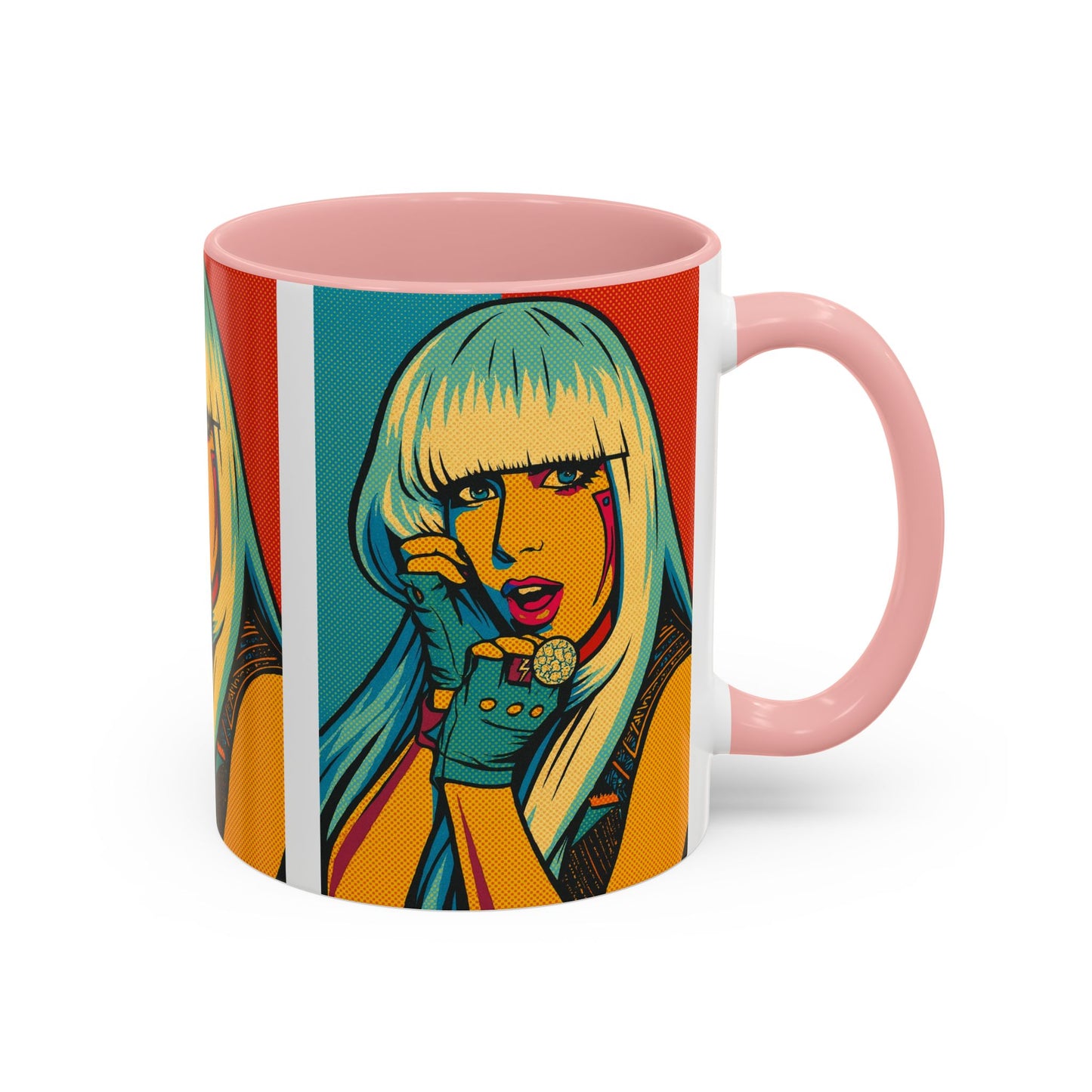 Lady G a g a Pop Art Mug
