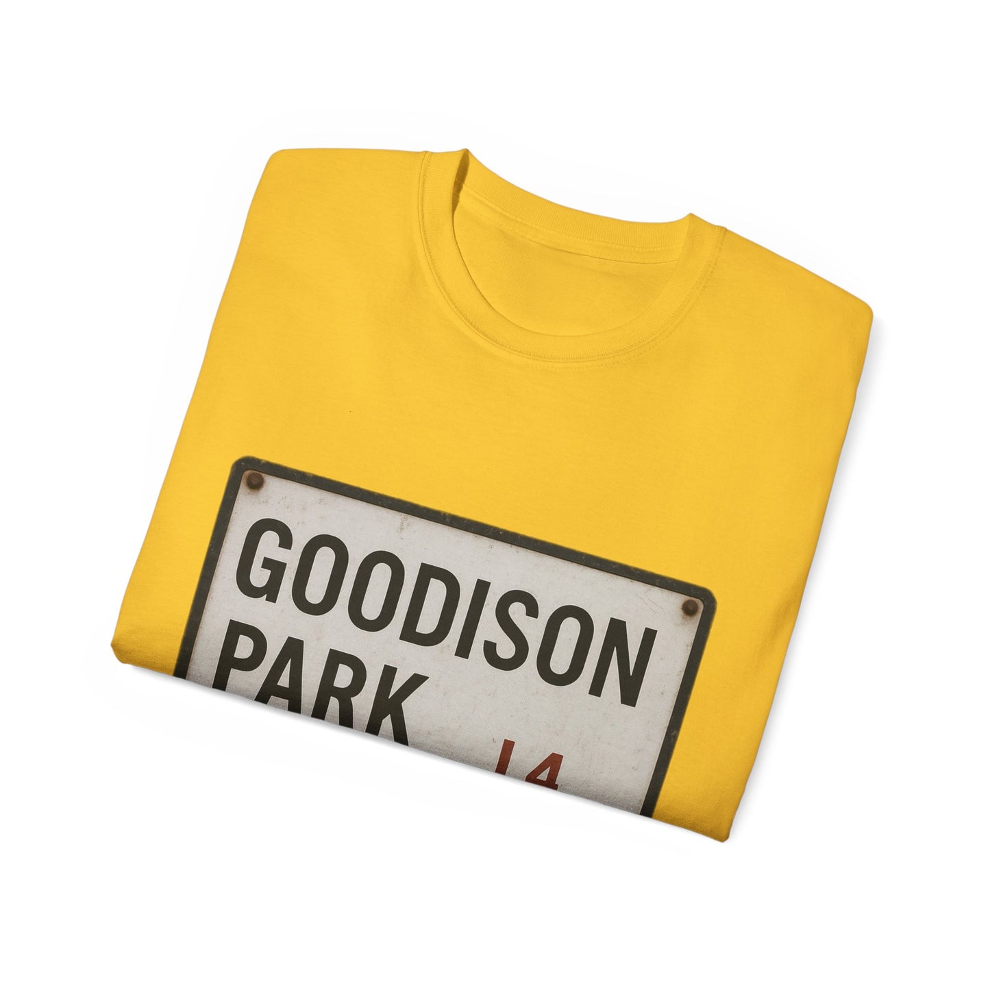 Goodison Park Everton Road Sign T-Shirt