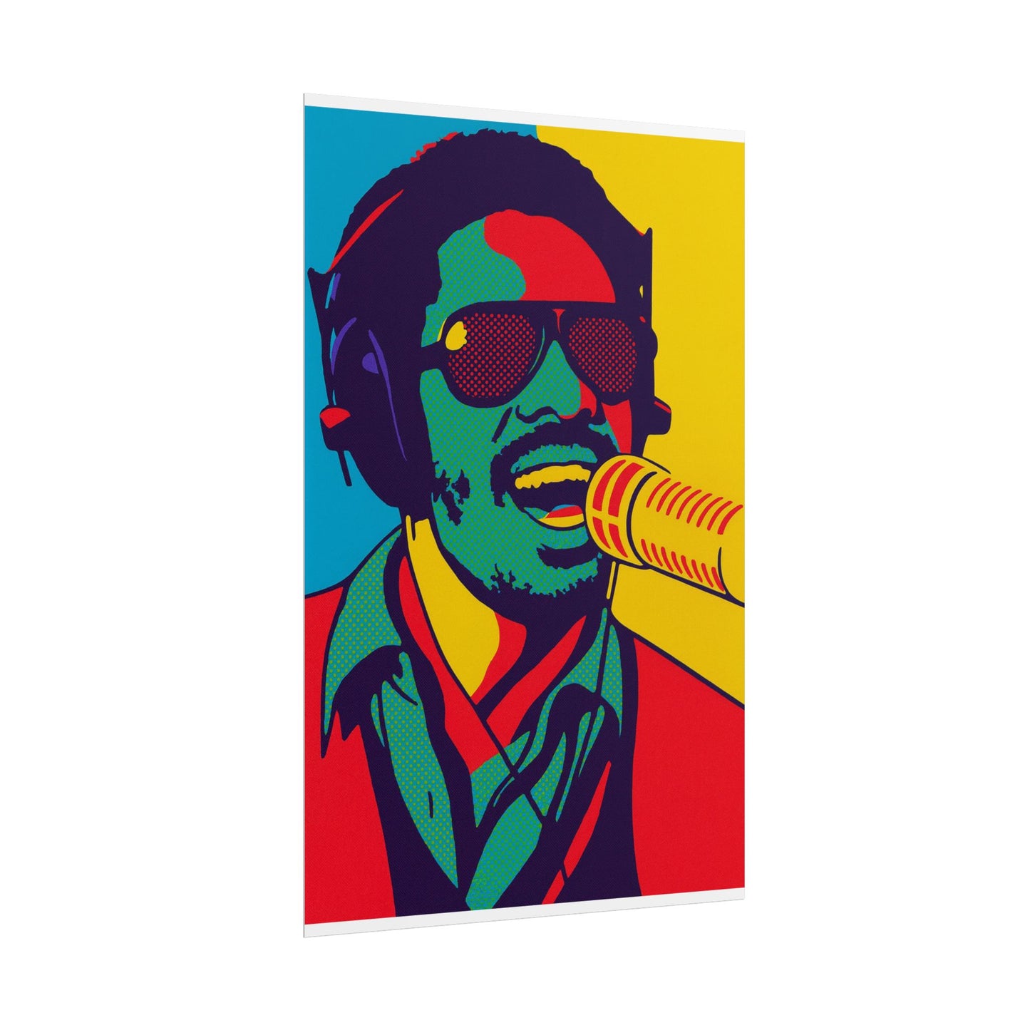 Stevie Wonder Pop Art Poster