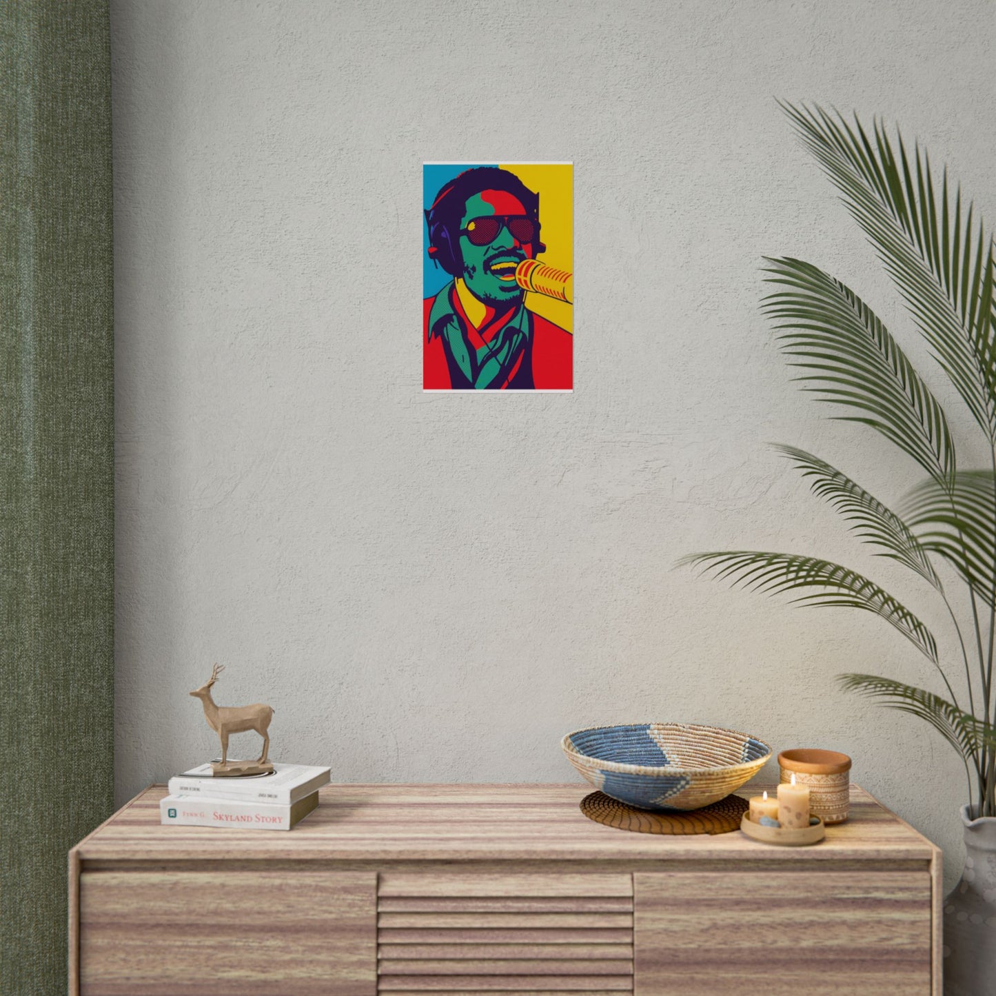 Stevie Wonder Pop Art Poster