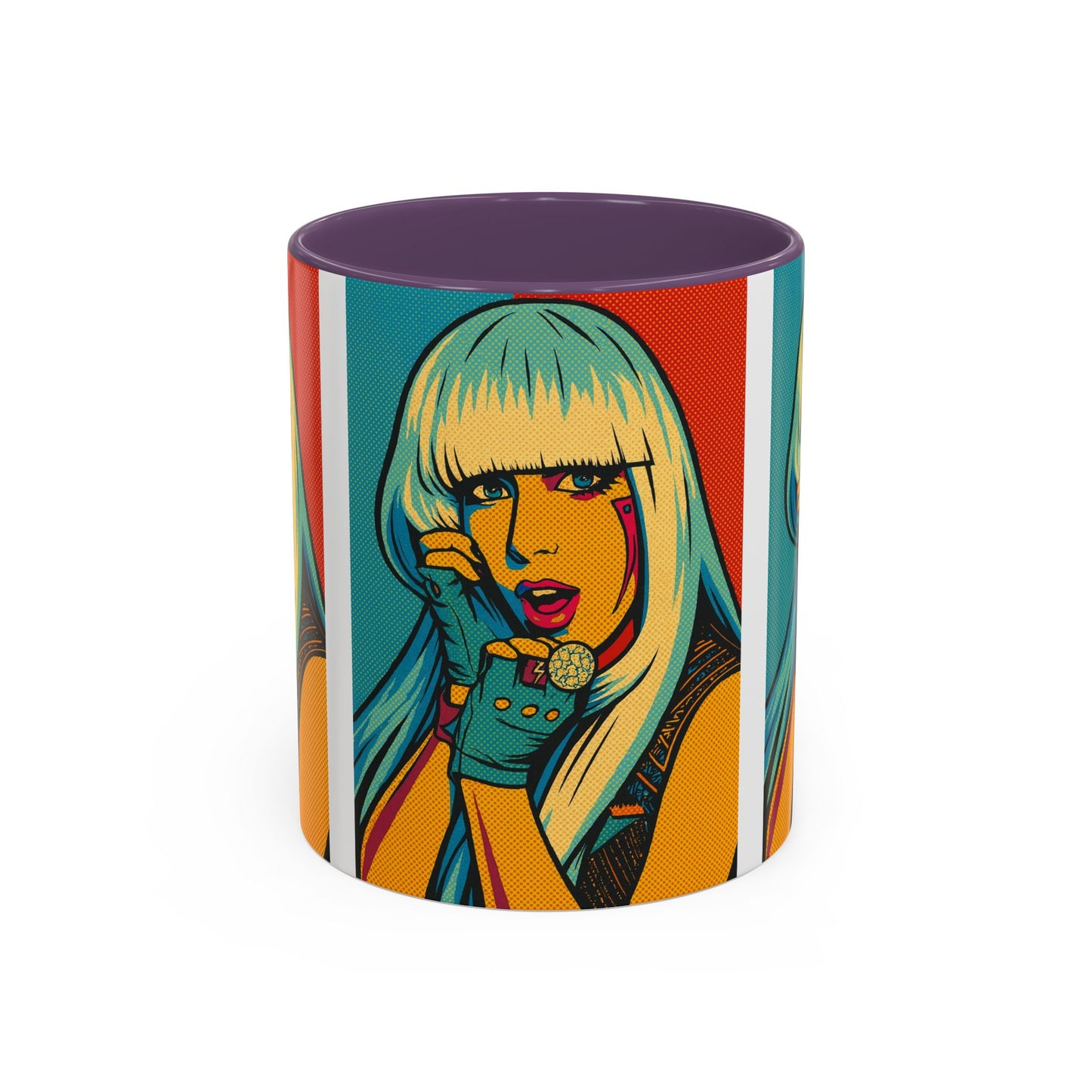 Lady G a g a Pop Art Mug