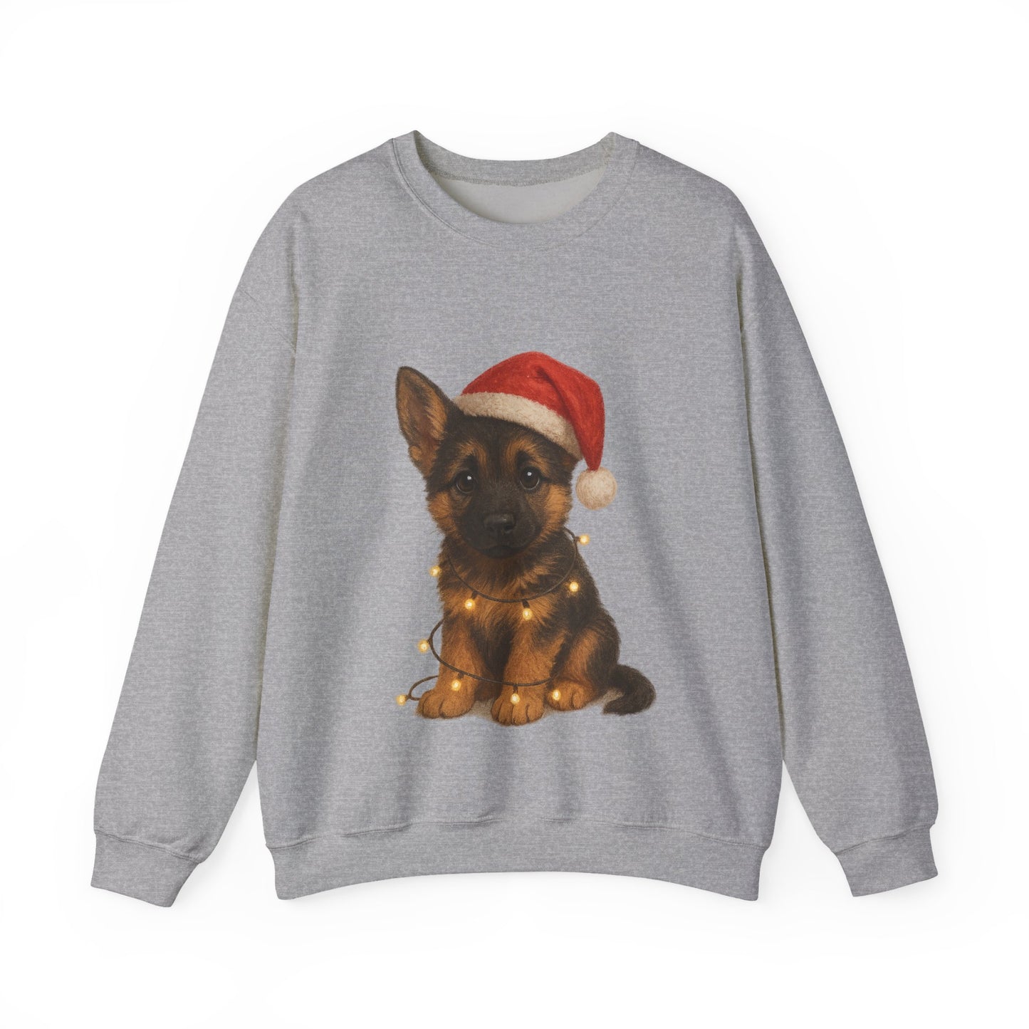 Christmas German Shepherd Puppy Sweatshirt