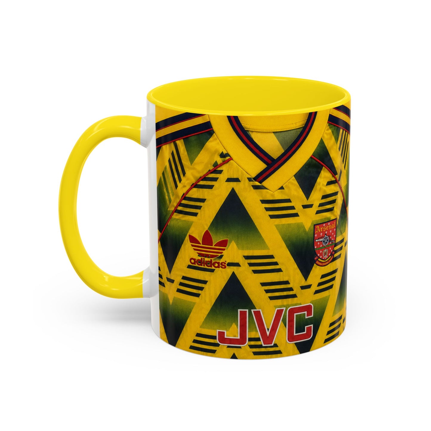 Arsenal Away Bruised Banana Shirt Accent Coffee Mug (11, 15oz)