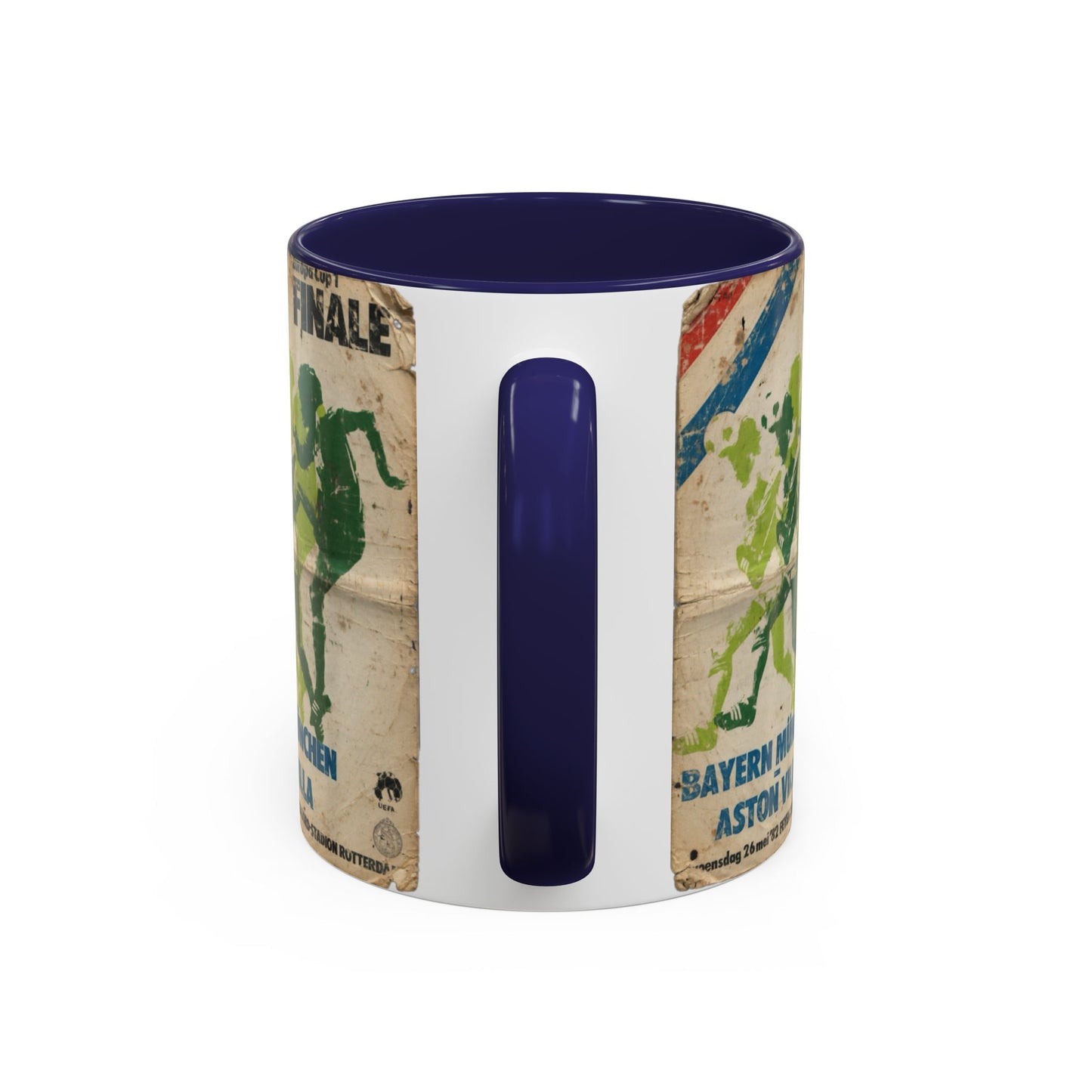 1982 European Cup Final Aston Villa Bayern Munich Poster Coffee Mug (11, 15oz)