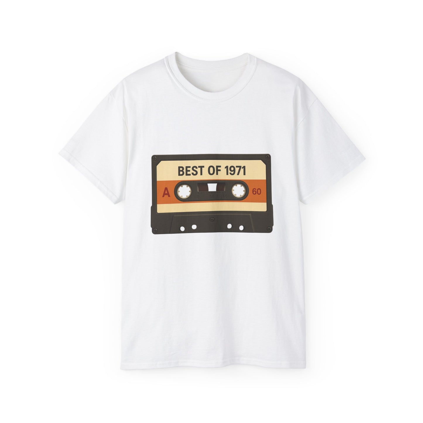 Retro Cassette Tape Best of 1971 T-Shirt