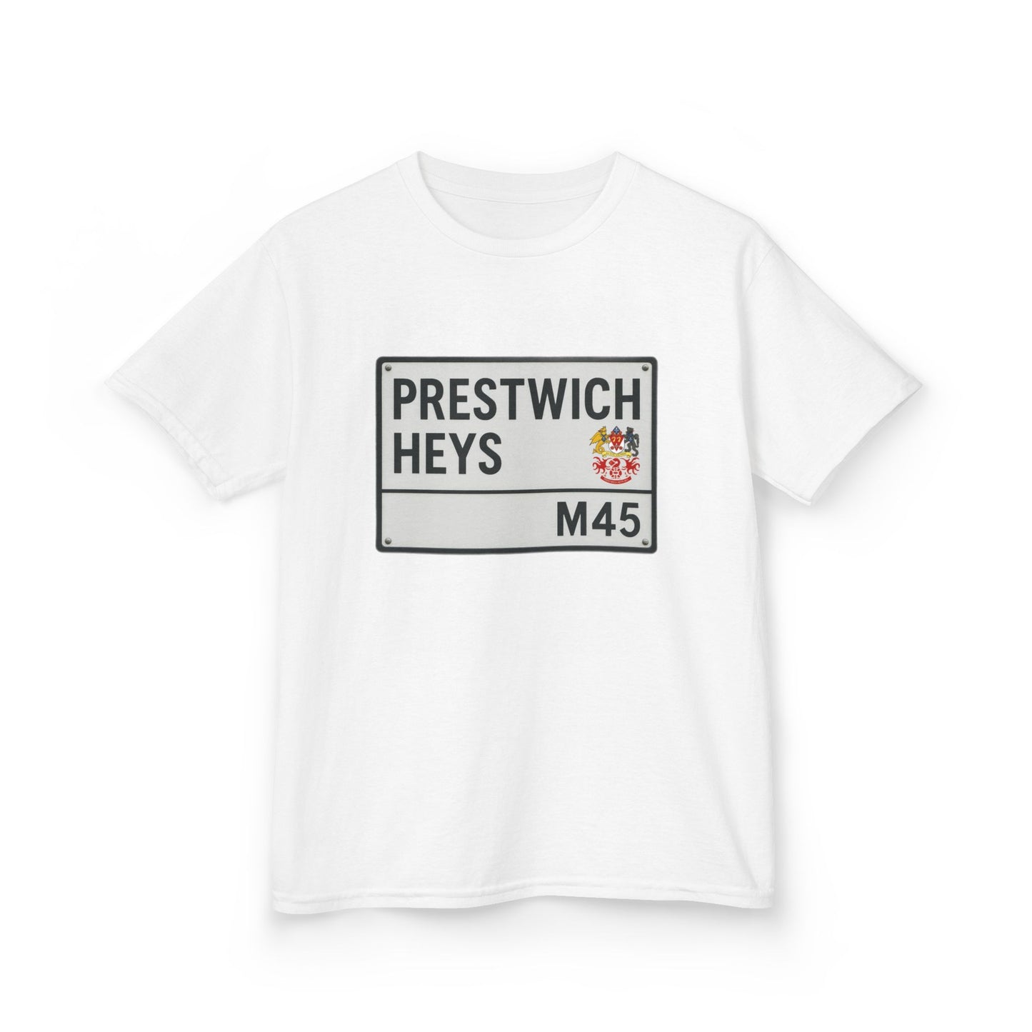 Prestwich Heys Road Sign T-Shirt