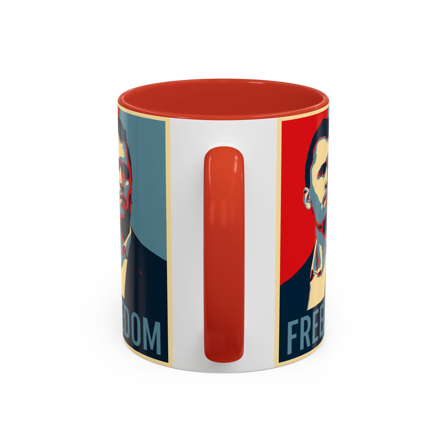 Charlie Kirk Hope Freedom Mug