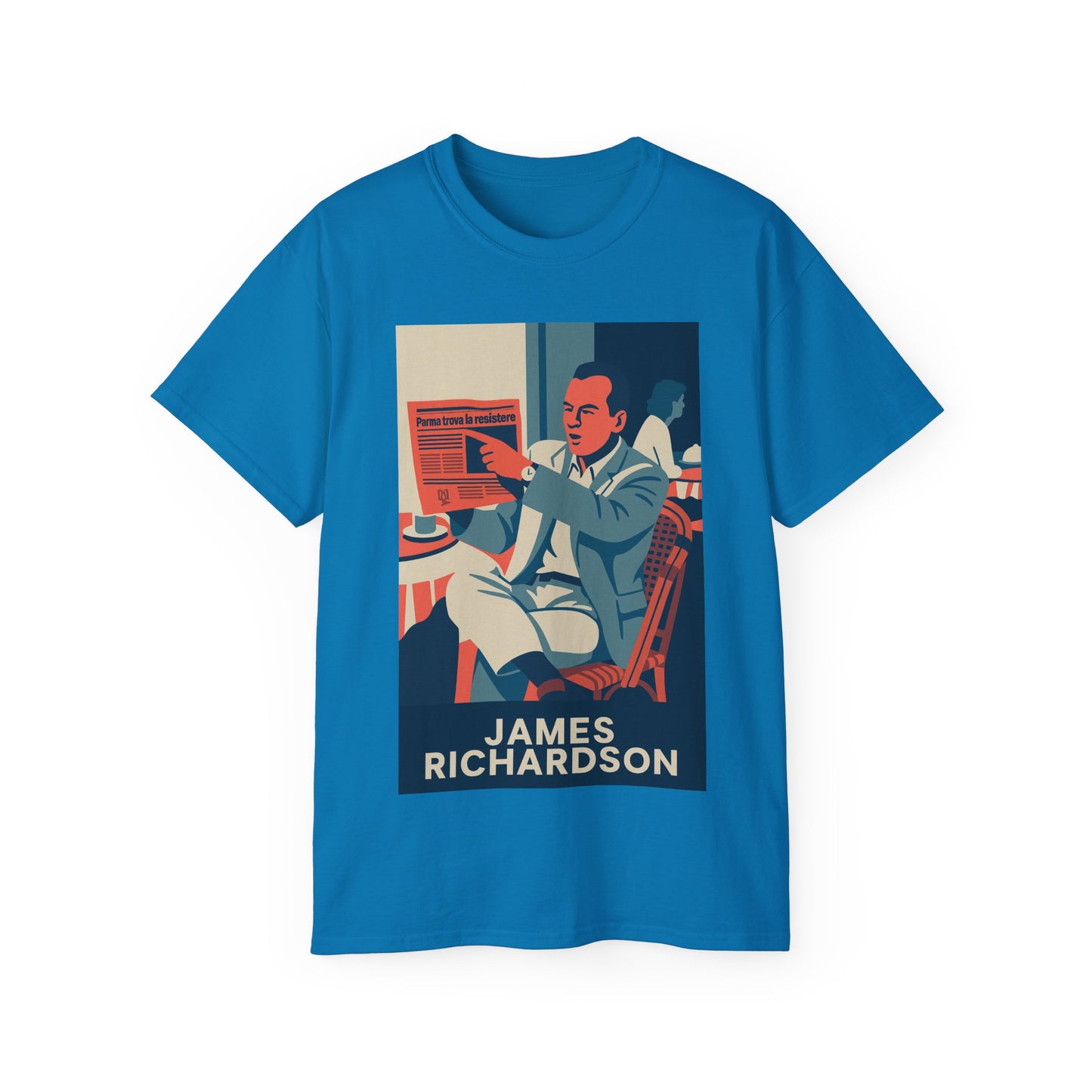 James Richardson Football Italia Channel 4 T-Shirt