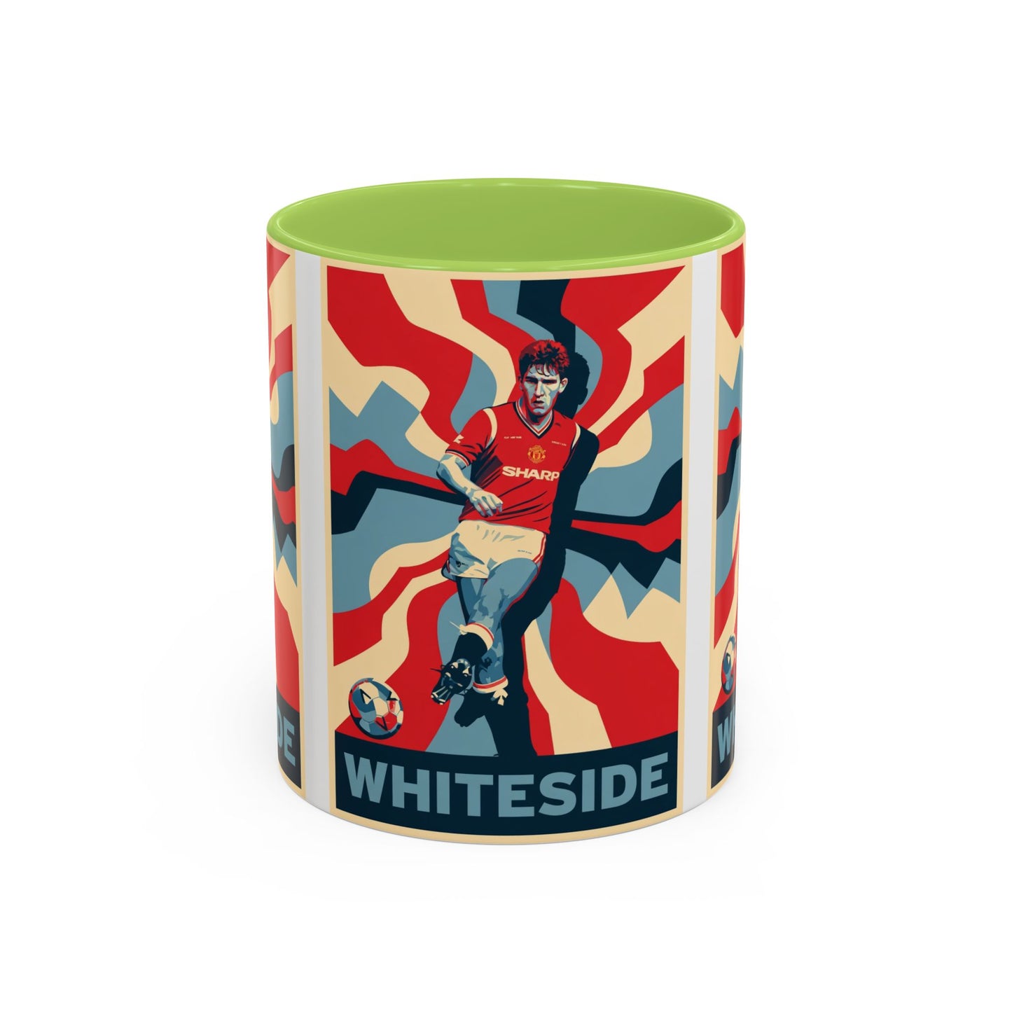 Norman Whiteside Accent Coffee Mug (11, 15oz)
