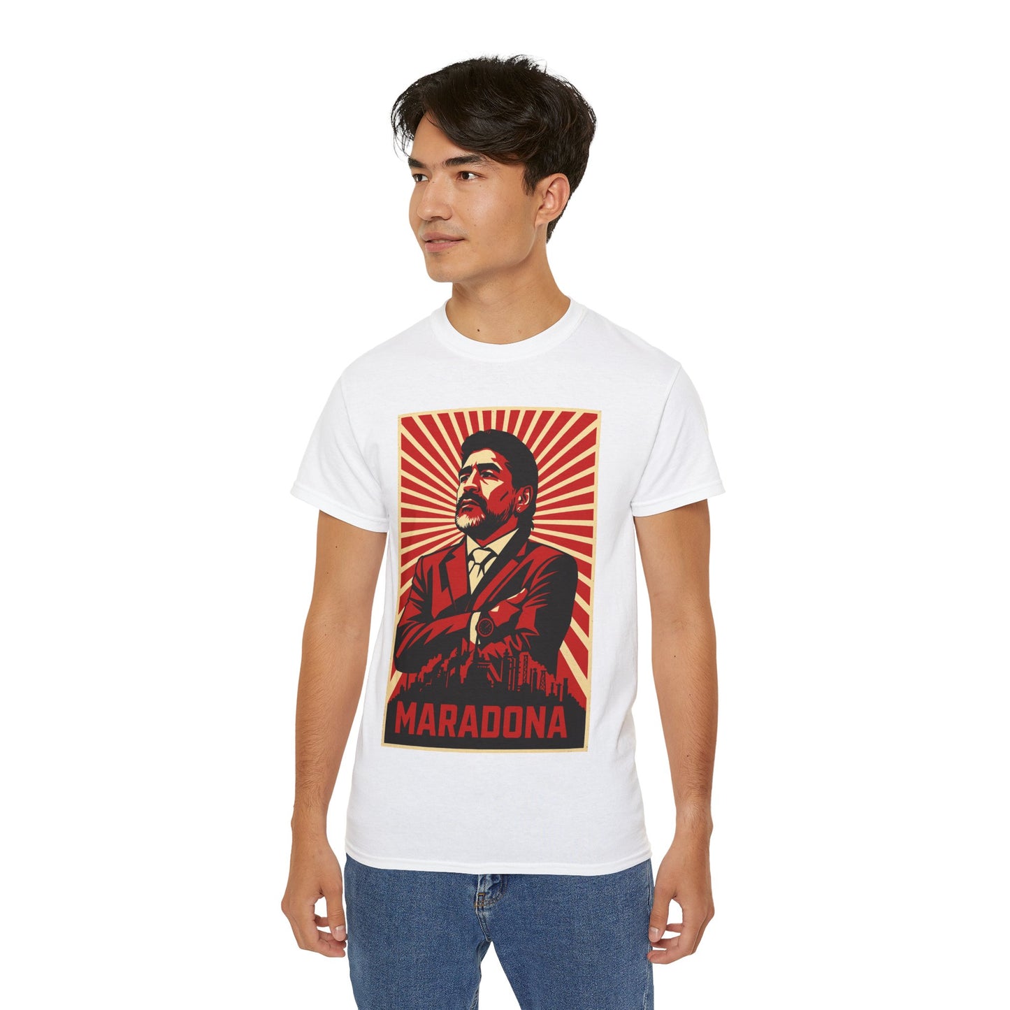 Maradona Propaganda Poster T-Shirt - Argentina