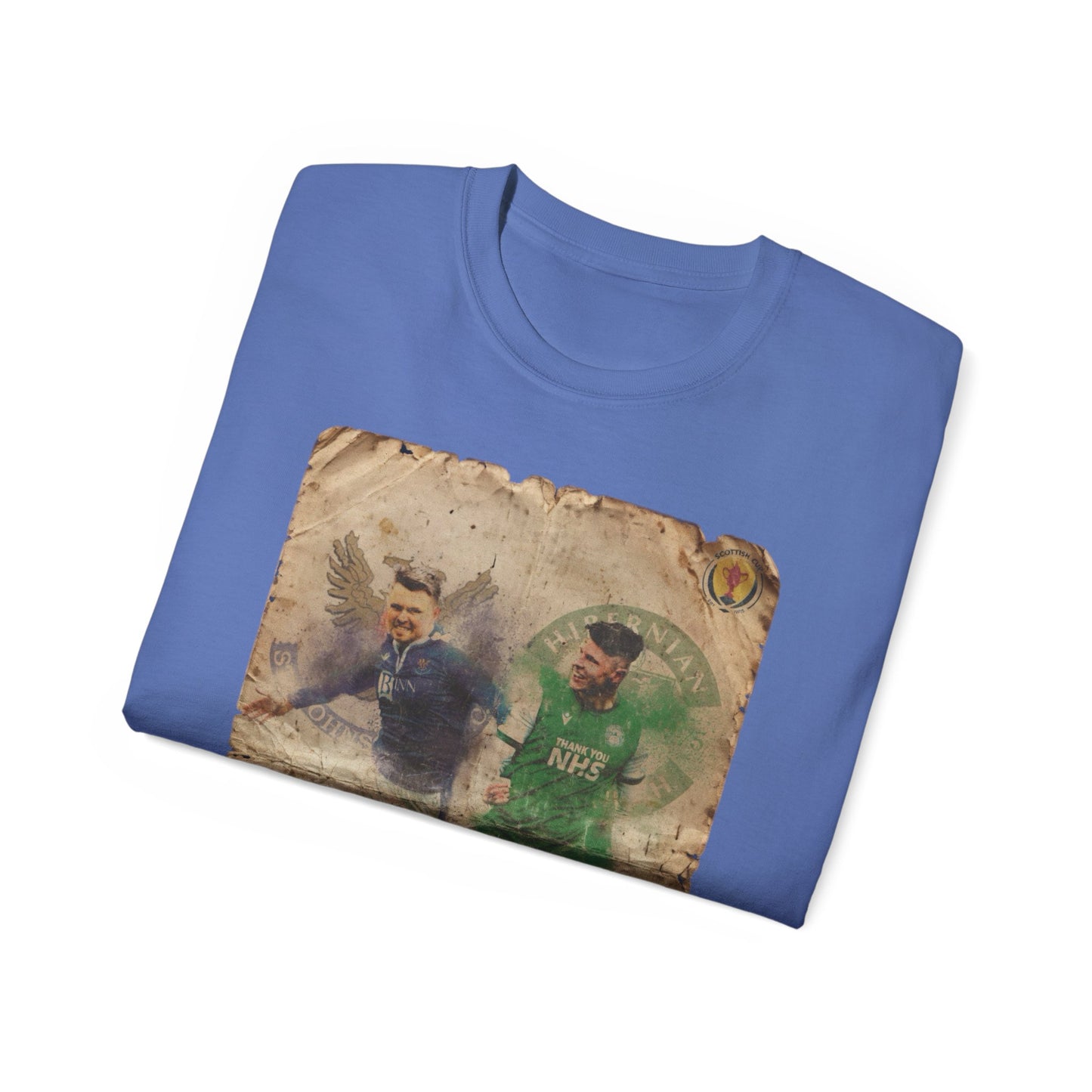 2021 Scottish challenge cup final St Johnstone Hibernian Programme Poster Unisex Ultra Cotton Tee