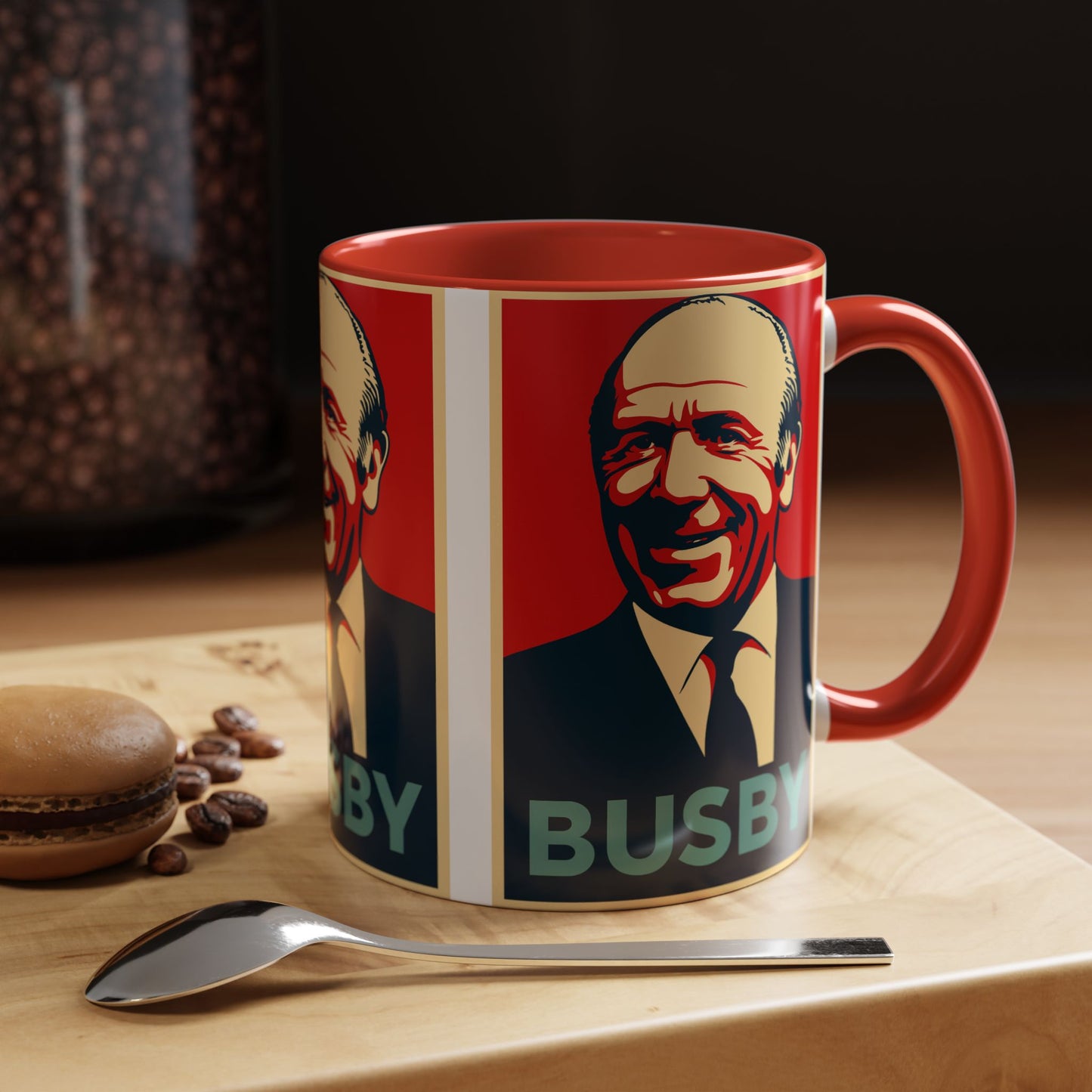 Matt Busby Hope Poster - Manchester United