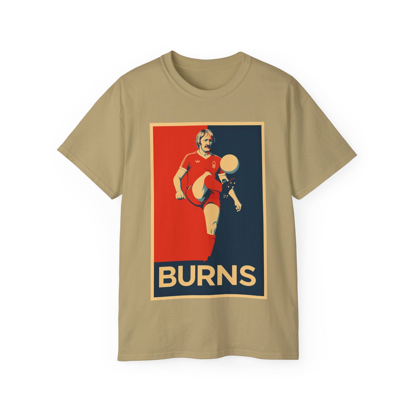 Kenny Burns Nottingham Forest Kick T-Shirt