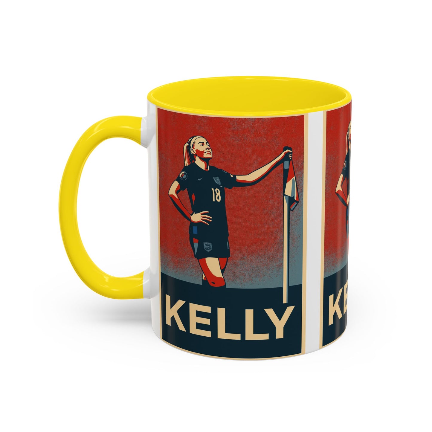 Chloe Kelly Corner Flag Mug England