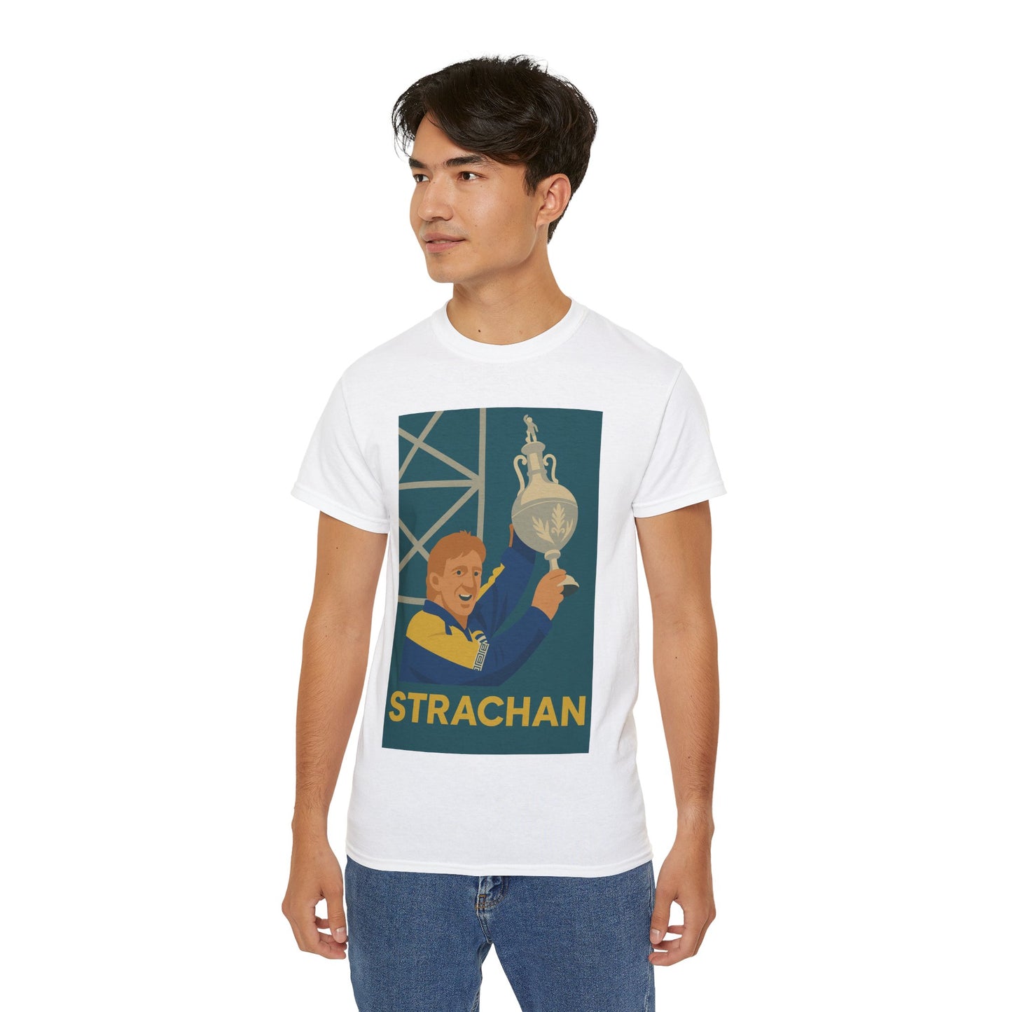 Gordon Strachan Leeds United T-Shirt