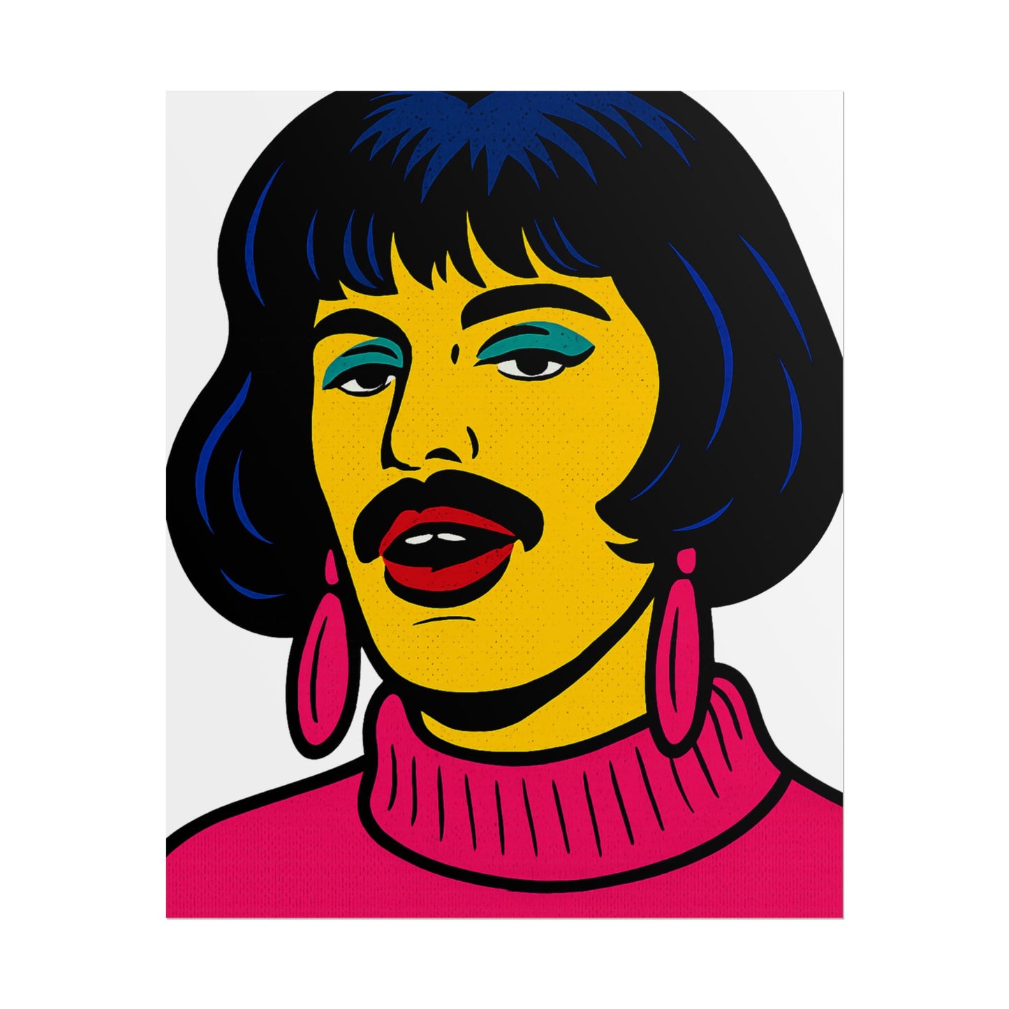 Mercury Pop Art I Want To Break Free Poster