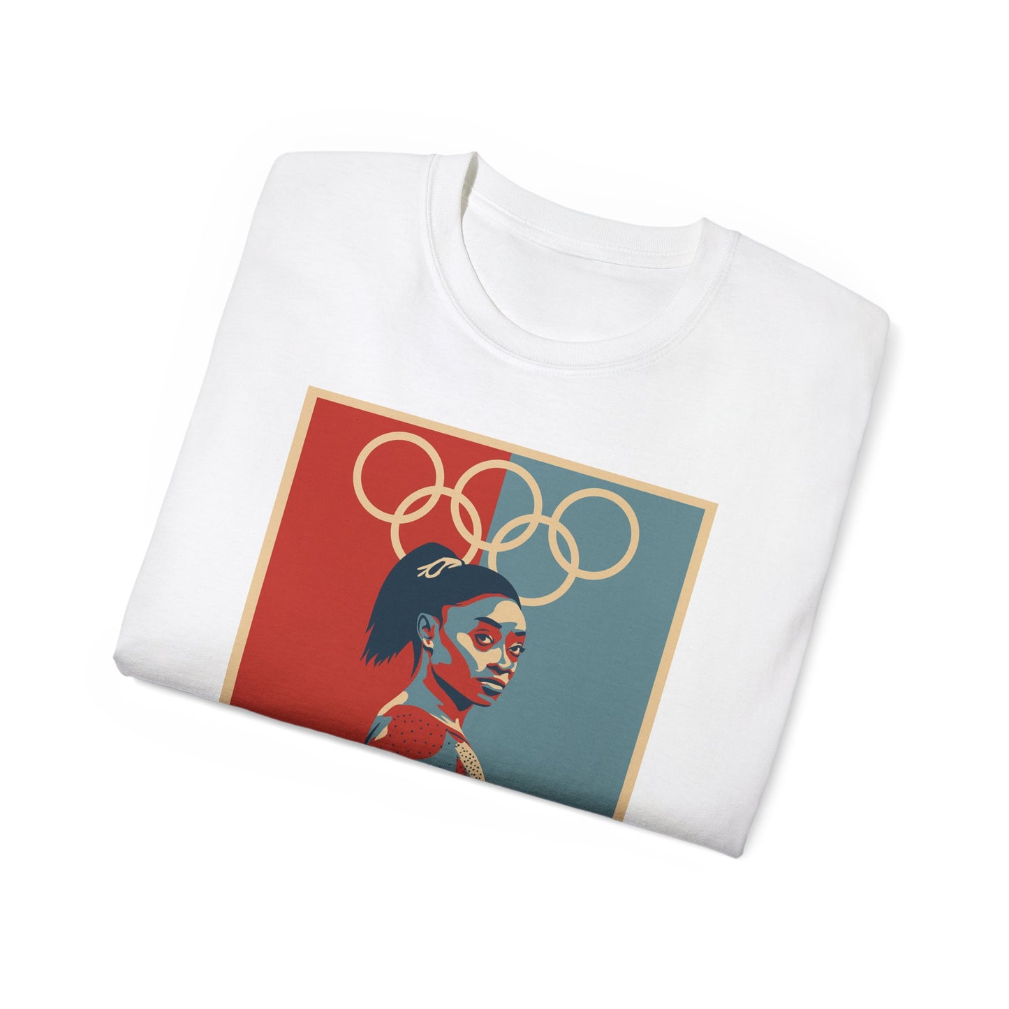 Simone Biles Olympic Rings T-Shirt